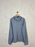 Polo Ralph Lauren Manches Longues Gris XXL Homme