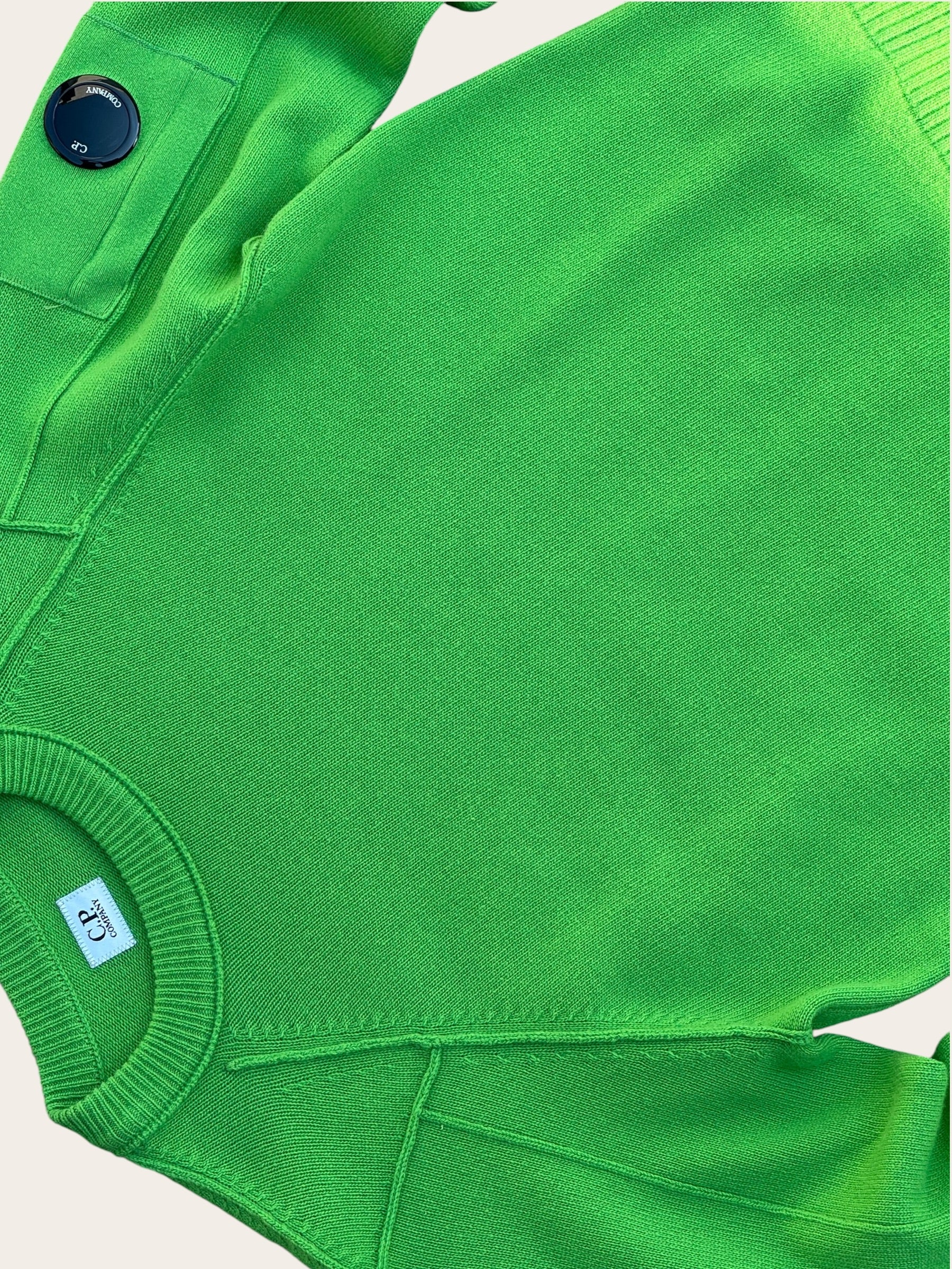 Pull C.P. Company – Vert pomme – T.46 – Mixte — photo complémentaire 3