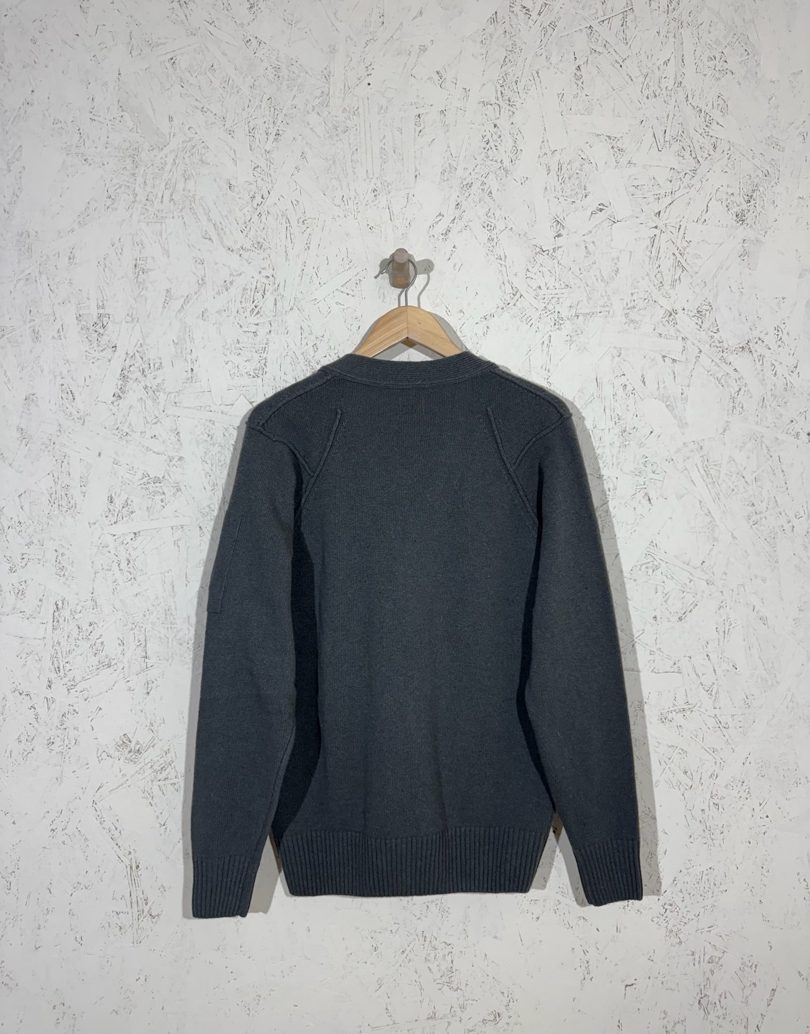 Cardigan C.P. Company Gris Laine M Mixte