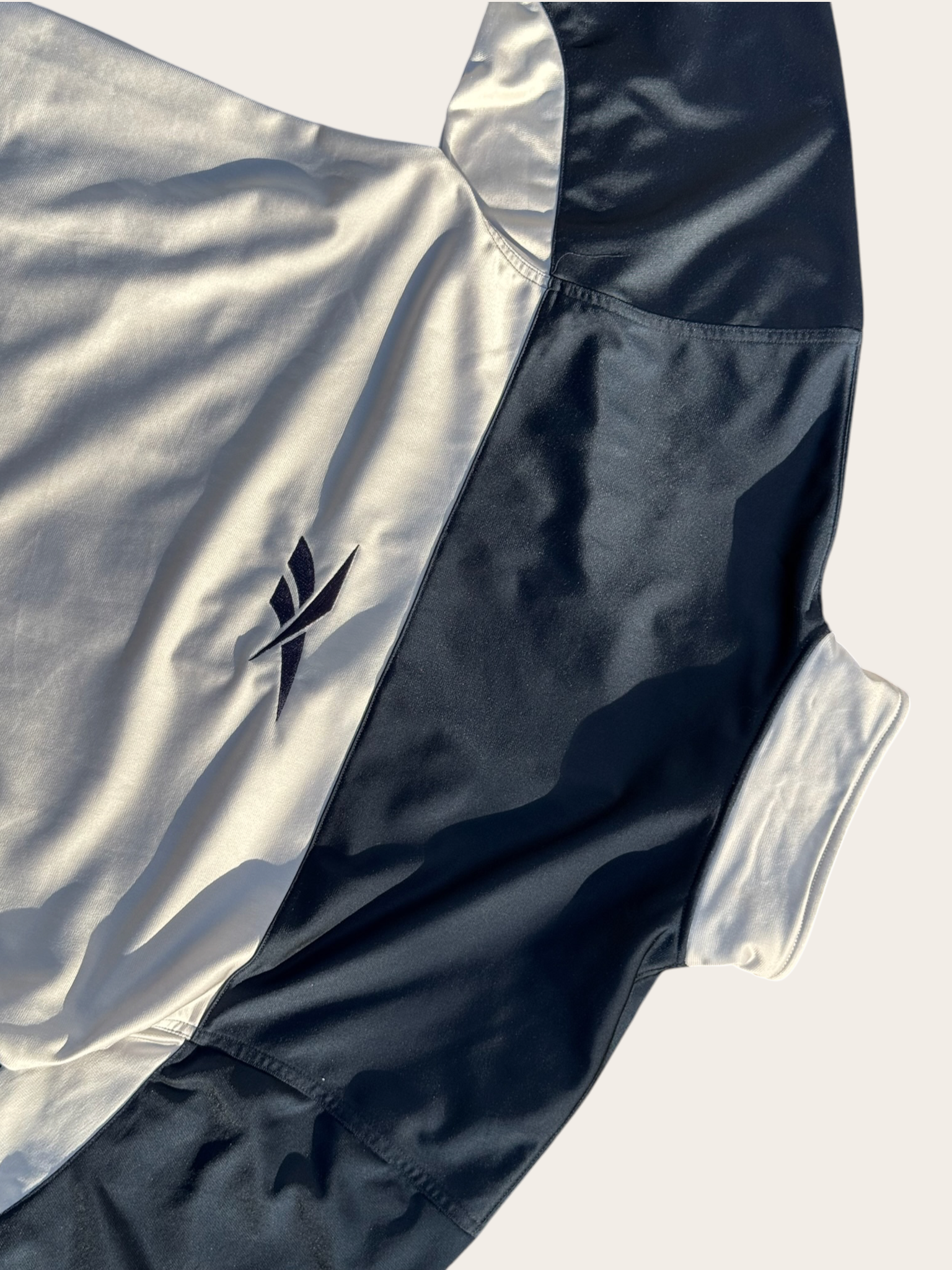 Veste de survêtement Reebok – Bleu et gris – L – Mixte – Vintage — photo complémentaire 6