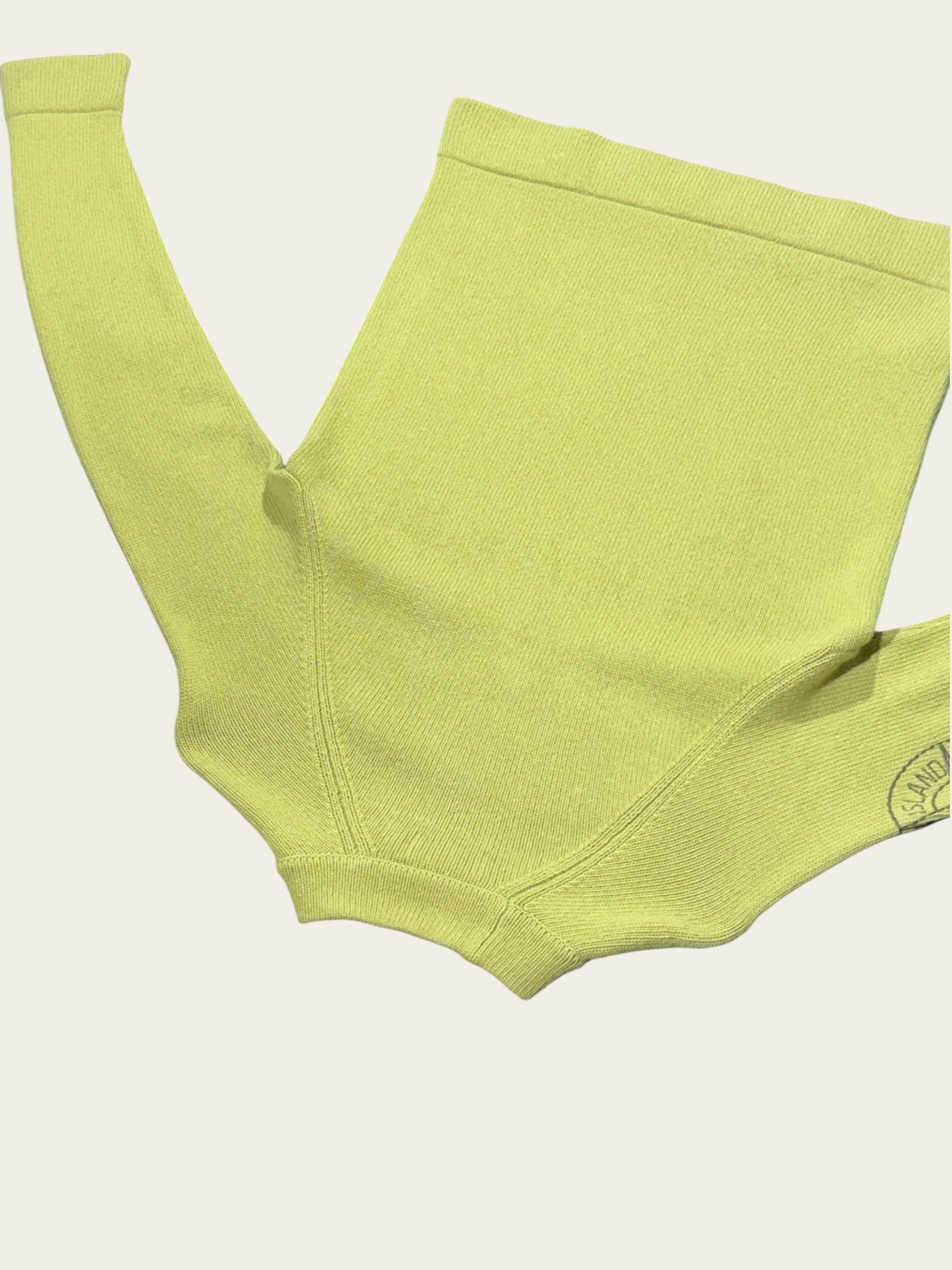 Pull Stone Island – Vert anis – M – Mixte — photo complémentaire 5