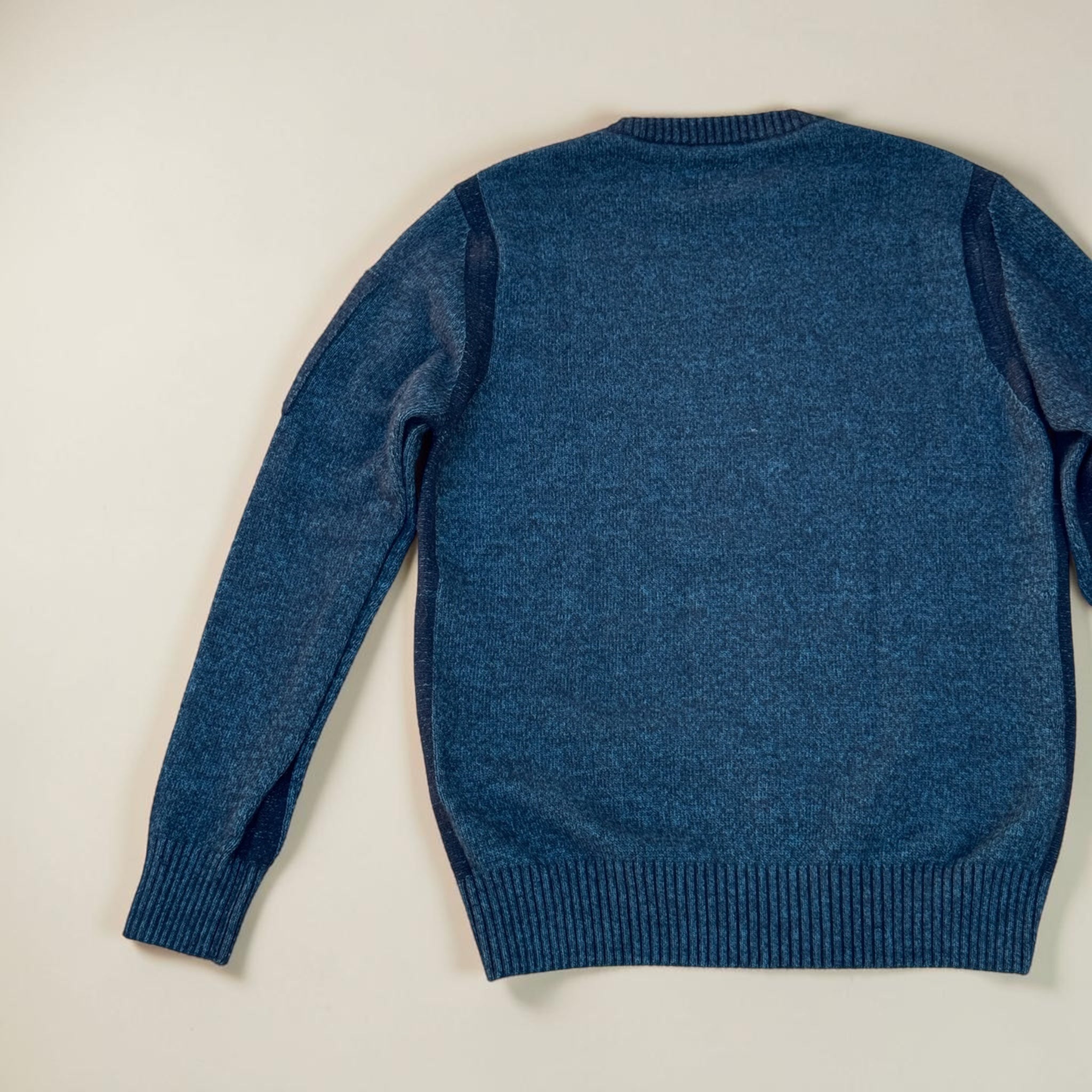 Pull C.P. Company Fleece Knit Bleu - L - homme