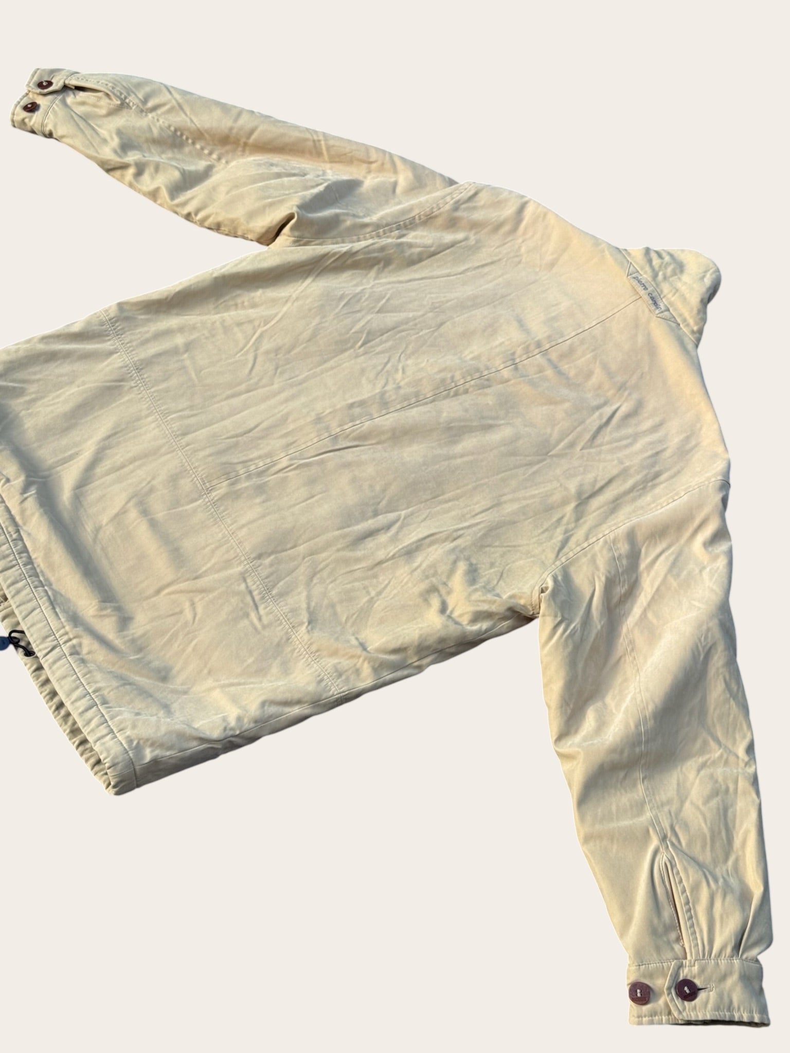 Pierre Cardin Parka Beige Vintage Taille 50 Homme