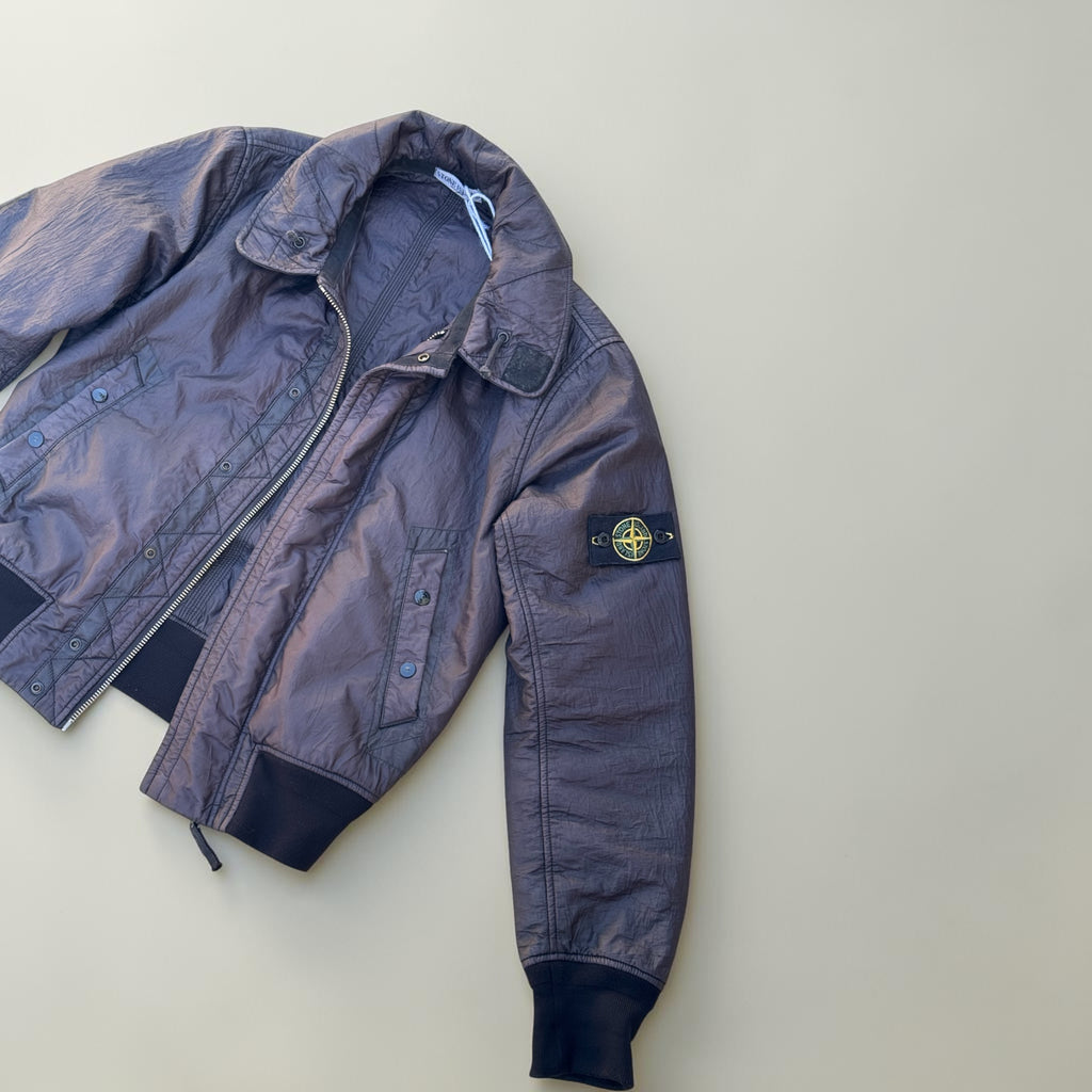Bomber Stone Island Nylon Metal – Noir – M – Mixte — photo complémentaire 2