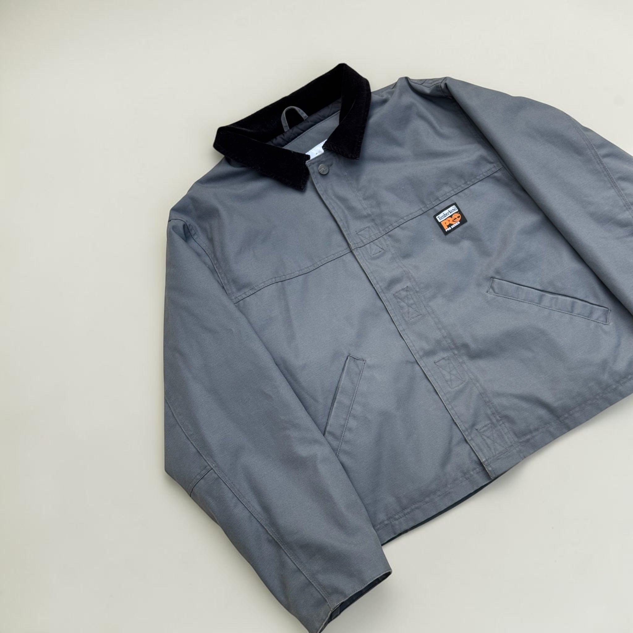 Veste Timberland PRO Series grise – L – Vintage – Mixte