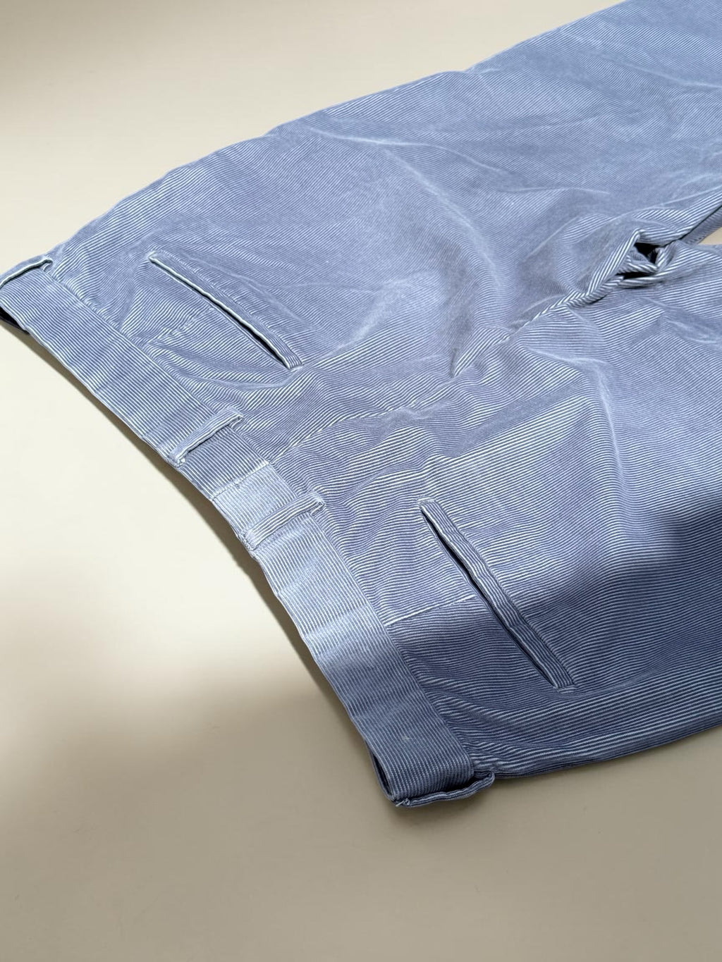 Pantalon Façonnable – Bleu ciel – T.50 – Homme – Vintage — photo complémentaire 5