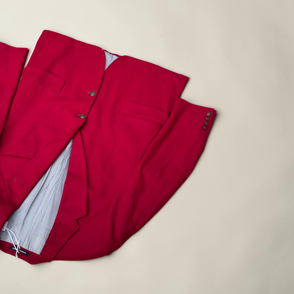 Blazer Yves Saint Laurent – Rouge – XL – Mixte – Vintage — photo complémentaire 2