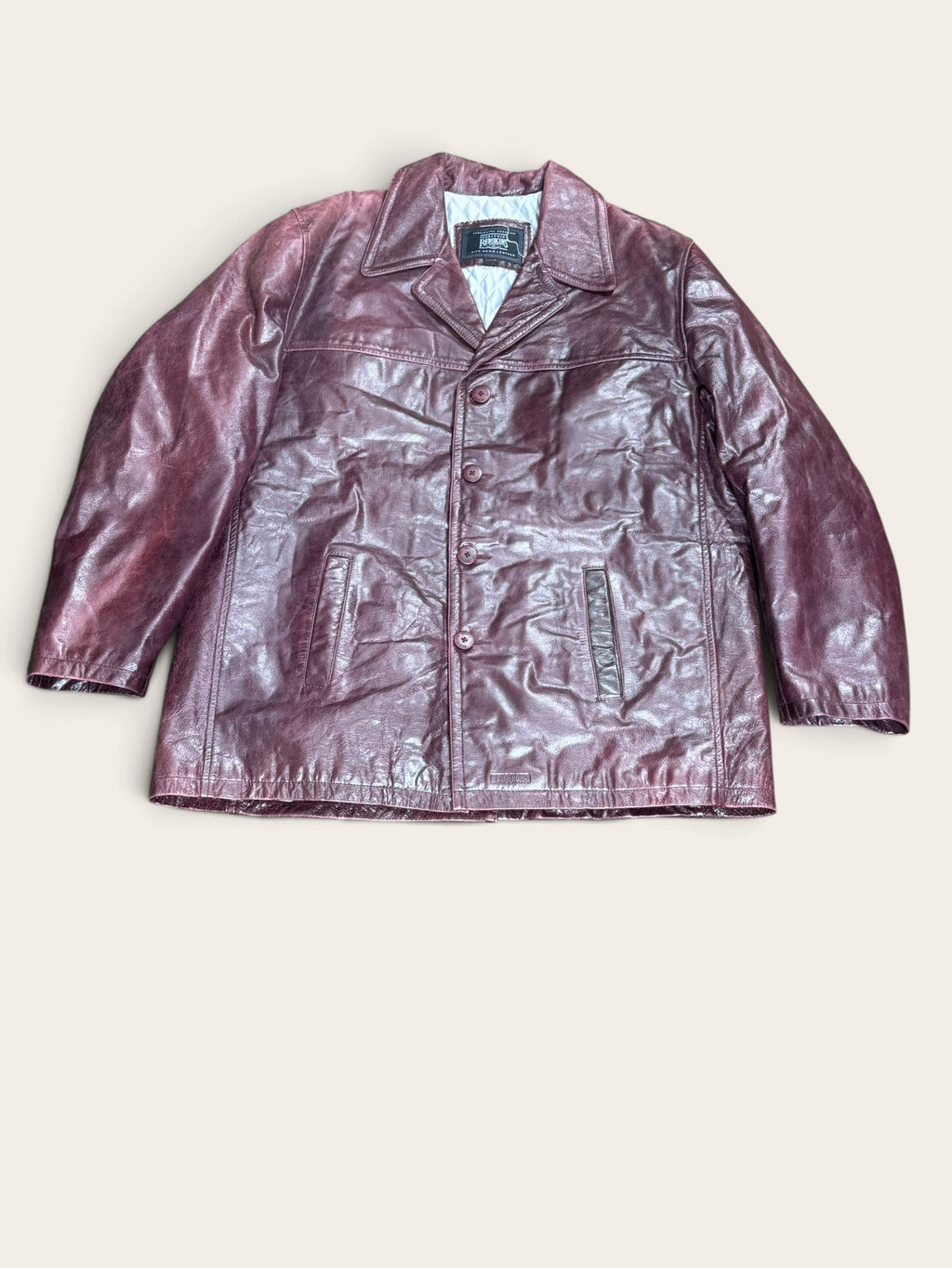 Veste en cuir – Territoire Redskins – XXL – Homme