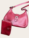 Ensemble Lancaster sac et porte-monnaie – Rouge – Taille unique – Femme — vue principale