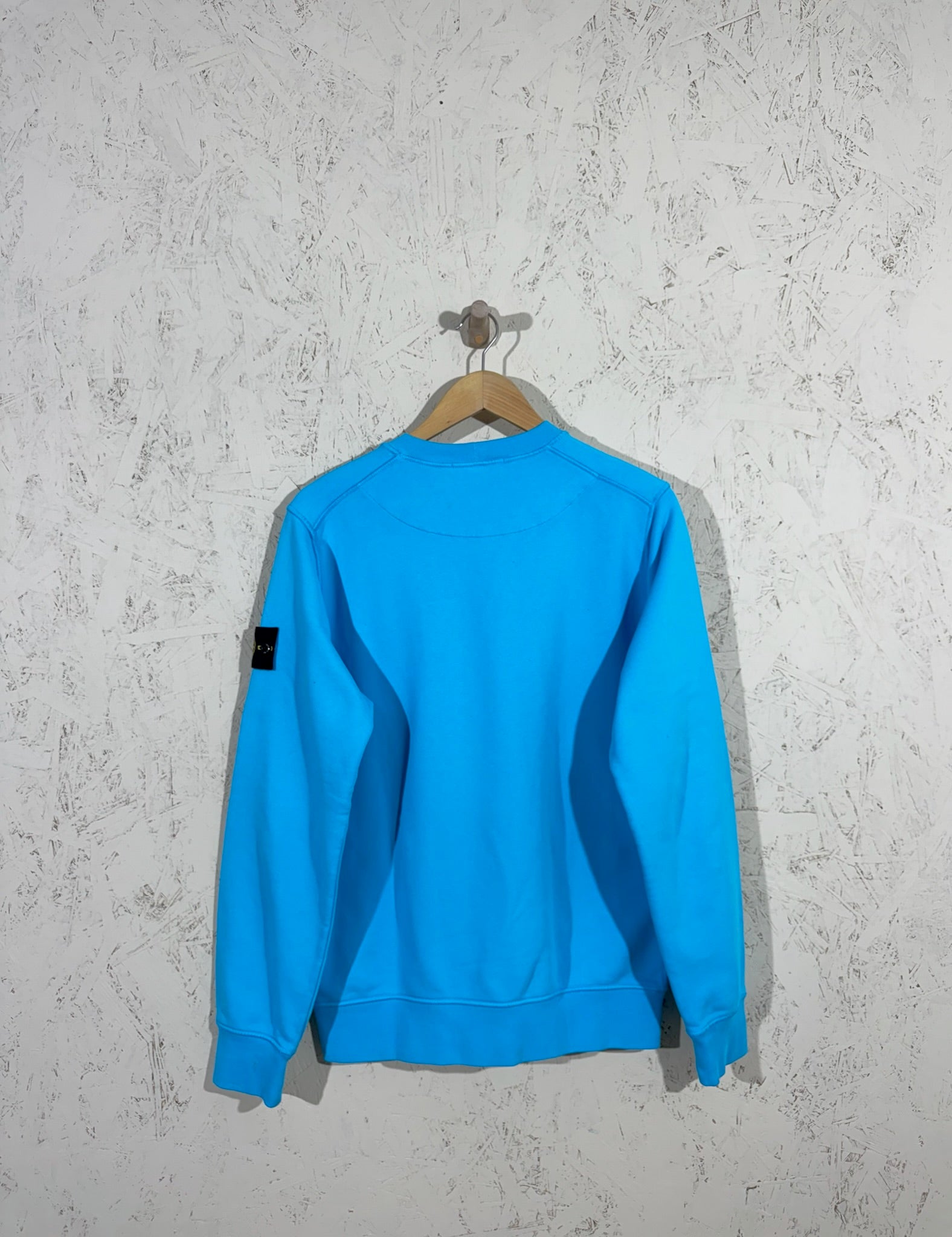 Sweat Stone Island Bleu Azur M Mixte