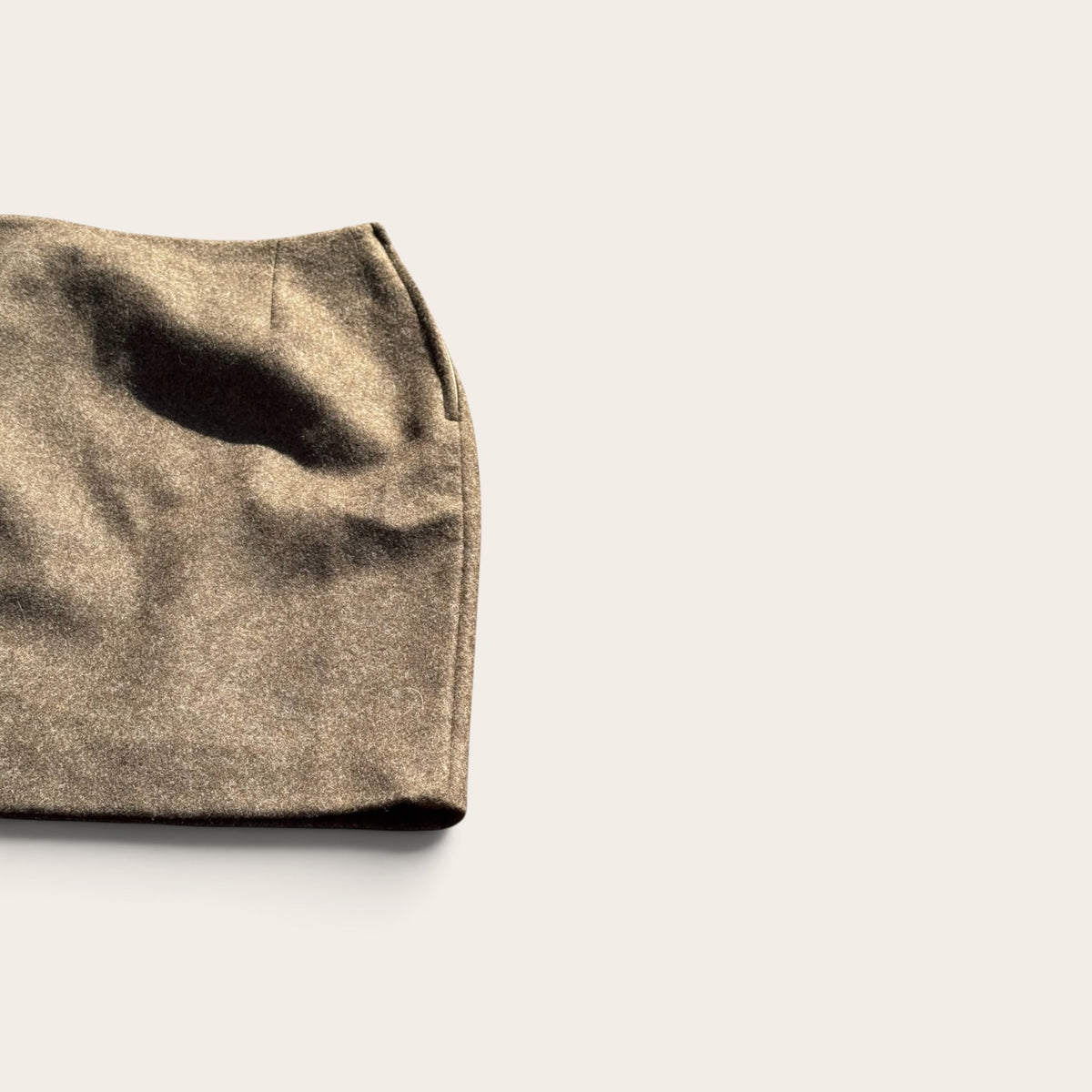 Blues Club Wool-Blend Skirt – Brown – Size 40 – Women's