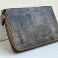 Porte-Monnaie Guess Effet Python Beige Femme