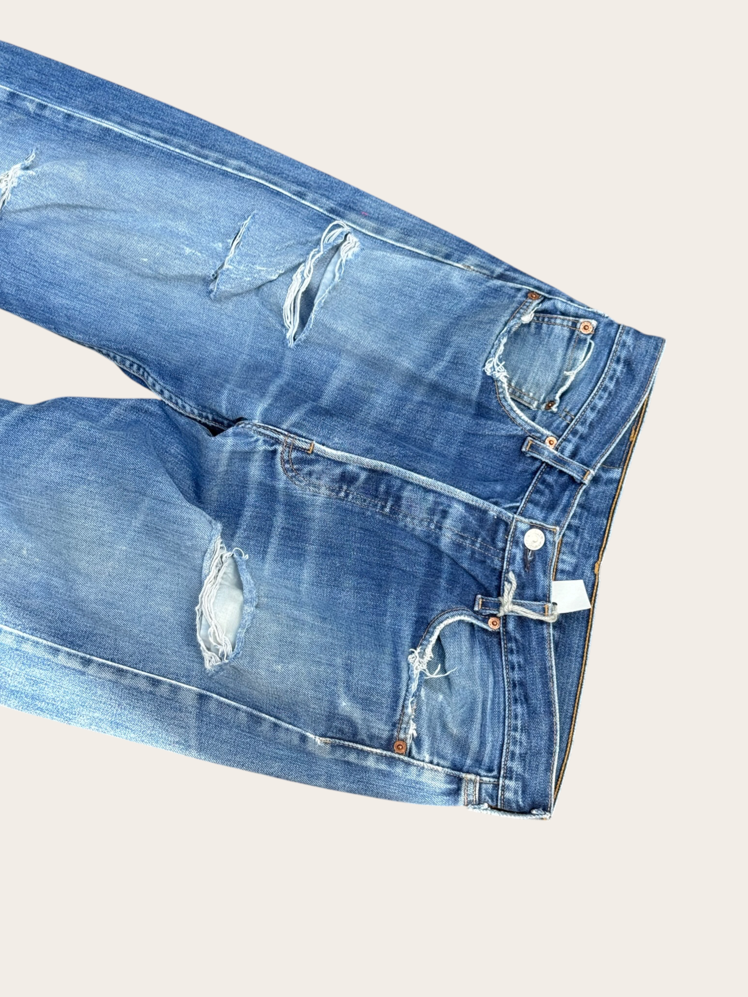 Levi’s 501 Jean Destroy Bleu W31 L34 Homme