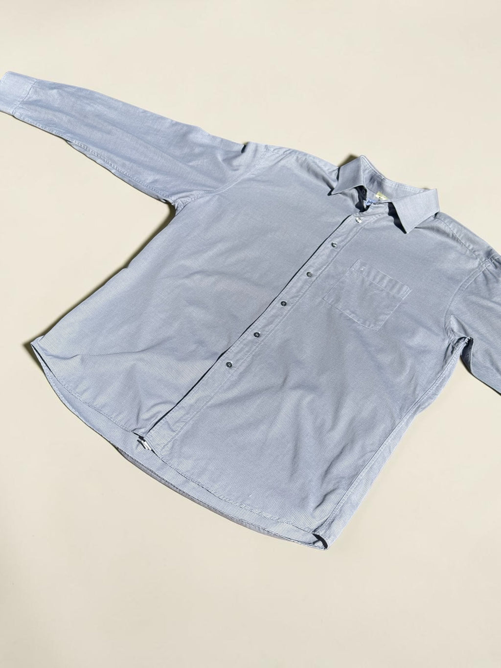 Vintage Pierre Cardin formal shirt grey size XL men's