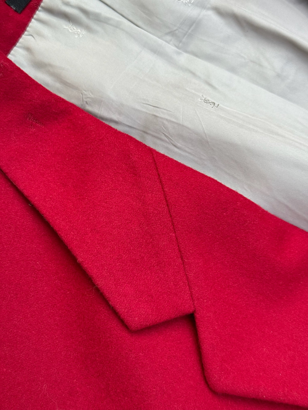 Blazer Yves Saint Laurent – Rouge – XL – Mixte – Vintage — photo complémentaire 5