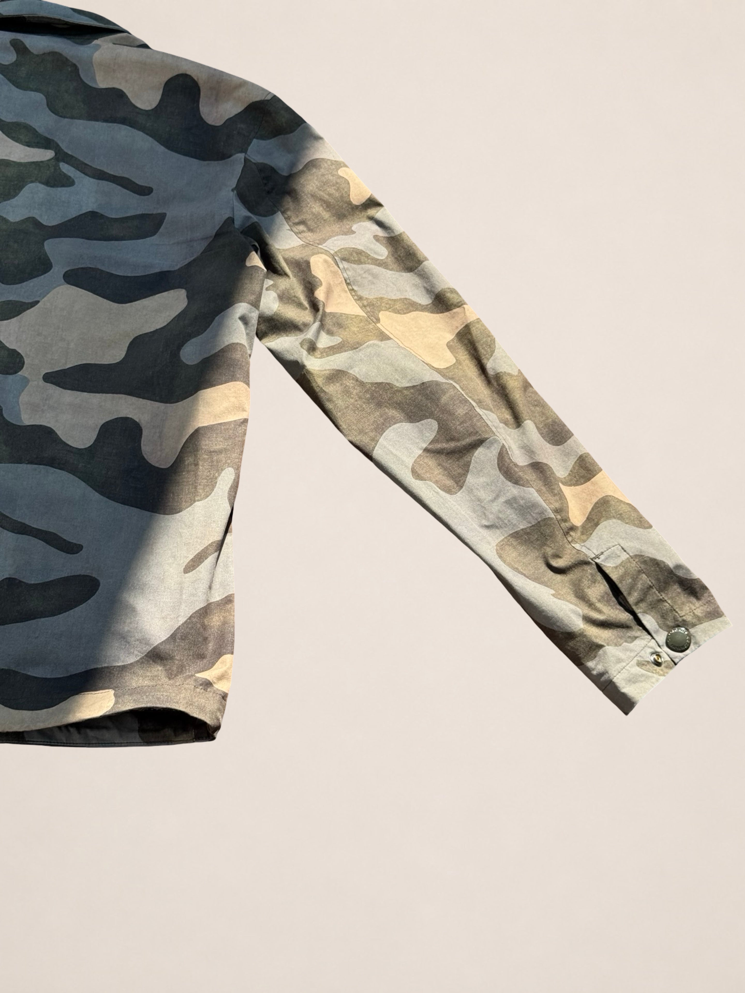 Veste C.P. Company Pro-Tek – Camouflage vert, gris et beige – S – Mixte — photo complémentaire 5