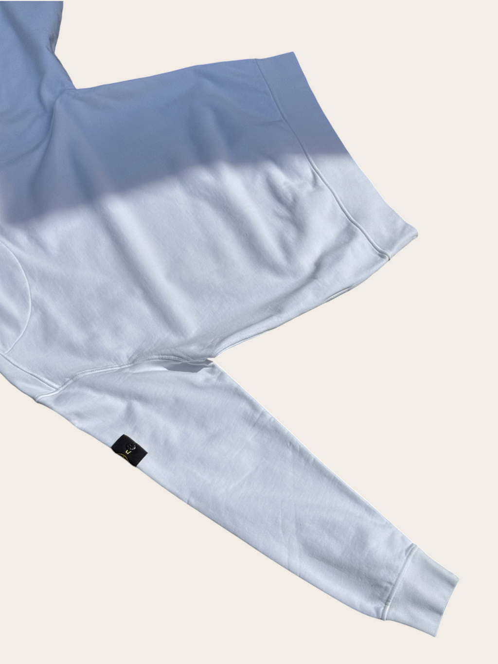 Sweat Stone Island col rond – Blanc – XL – Mixte — photo complémentaire 4