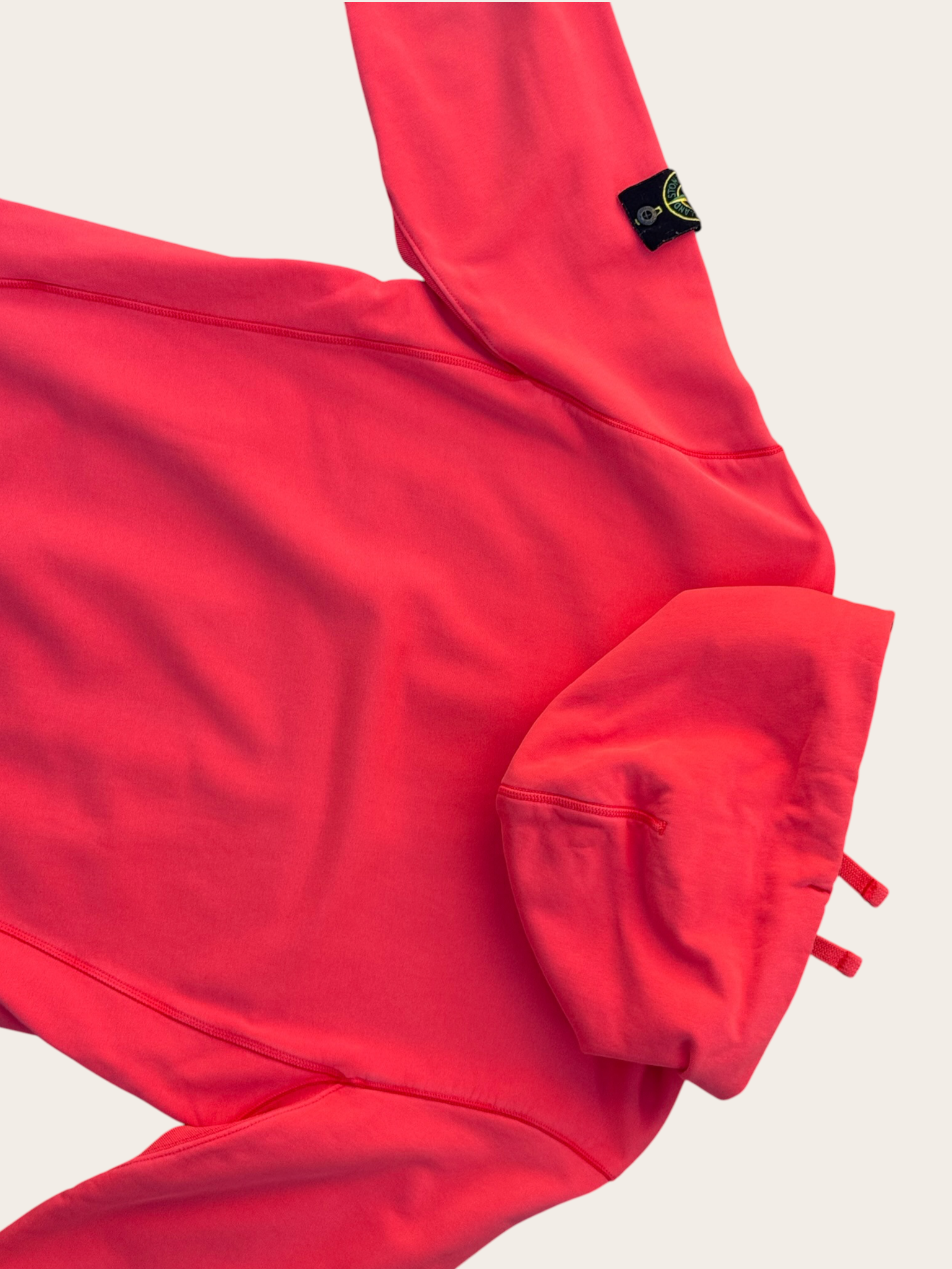 Sweat à capuche Stone Island Garment Dyed – Rouge – XL – Mixte — photo complémentaire 6