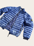 Doudoune Stone Island Bleu Nylon Garment Dyed Homme Taille XL
