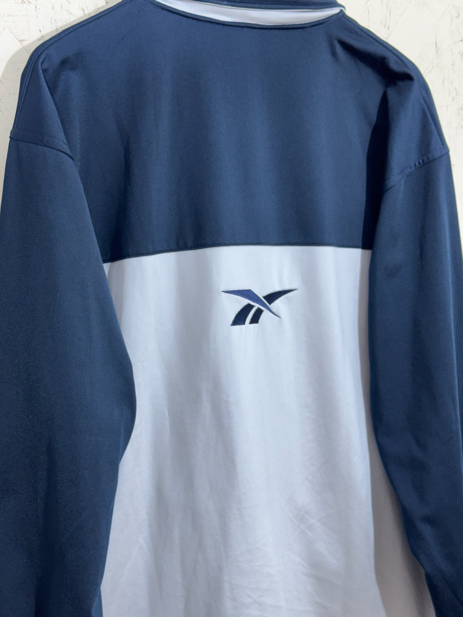 veste de survêtement Reebok Track Bleu / Gris – XL - vintage - mixte