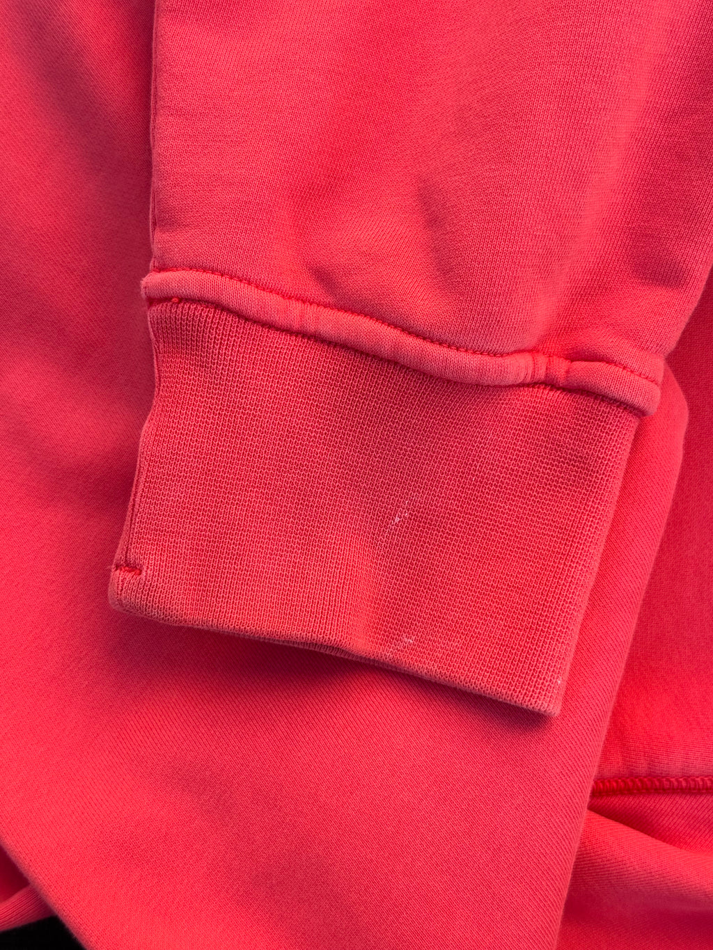 Sweat à capuche Stone Island Garment Dyed – Rouge – XL – Mixte — photo complémentaire 7