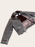 Blouson en cuir – René Derhy – M – Femme – Vintage