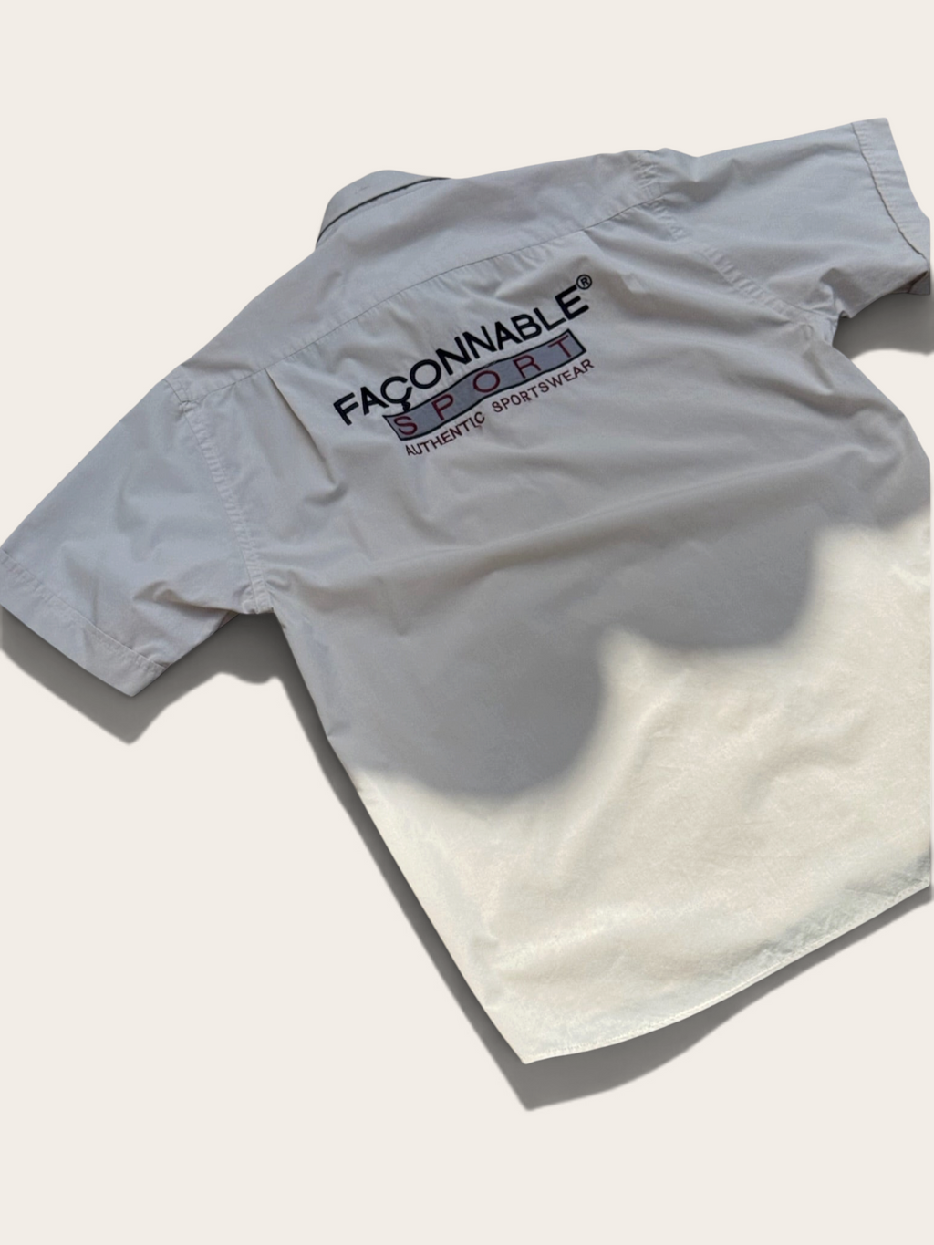 Façonnable Sport Short-Sleeve Shirt – Beige – M – Men's