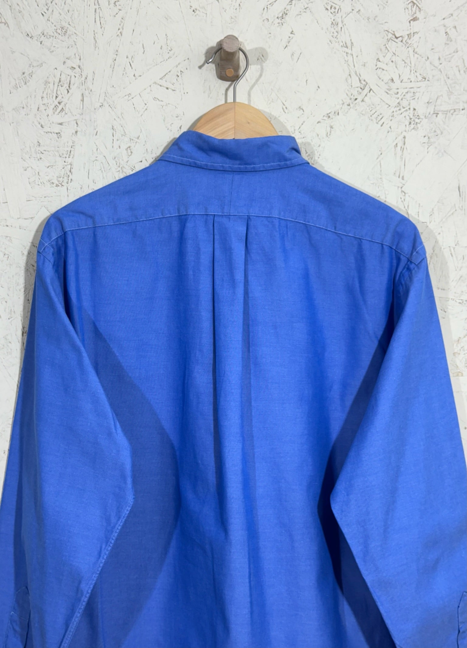 Chemise Ralph Lauren Oxford Bleue – M - vintage - Homme