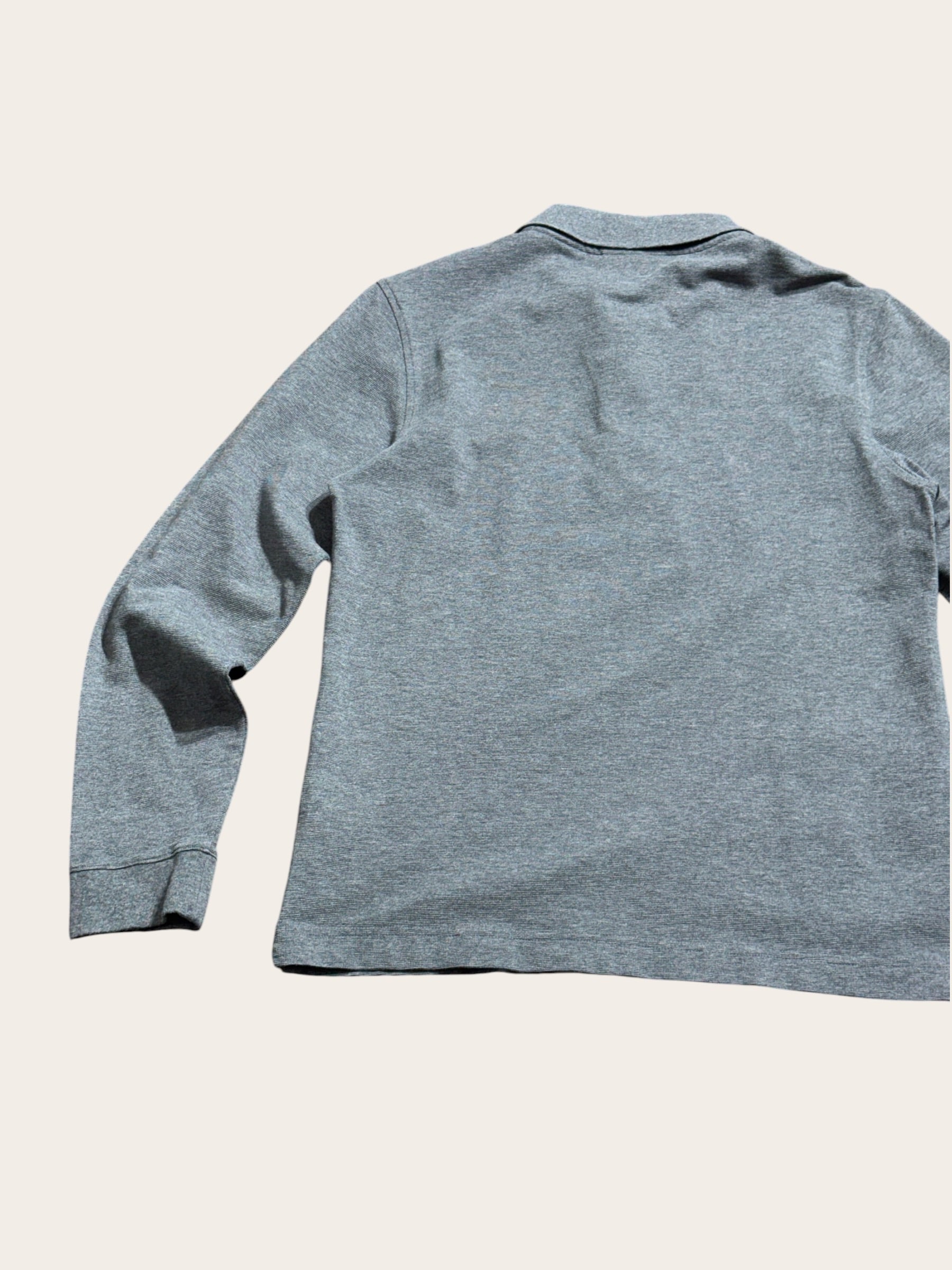 Polo Lacoste Sport à manches longues – Gris anthracite – XS – Mixte — photo complémentaire 4