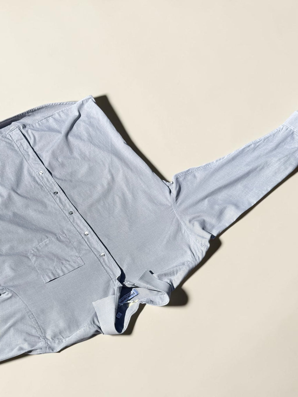 Vintage Pierre Cardin formal shirt grey size XL men's – view 3