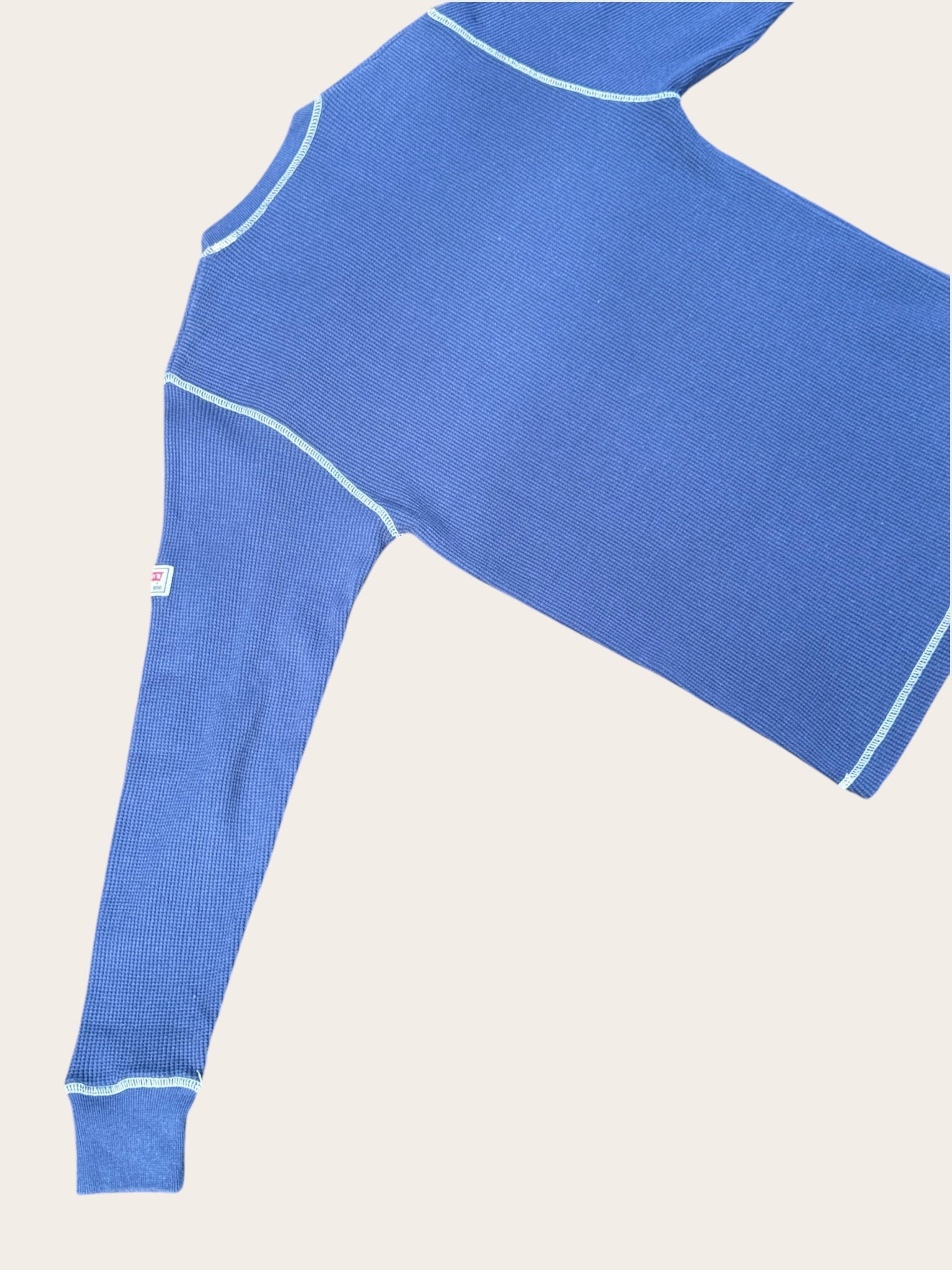 Pull Levi’s Waffle Bleu Vintage Taille M Homme