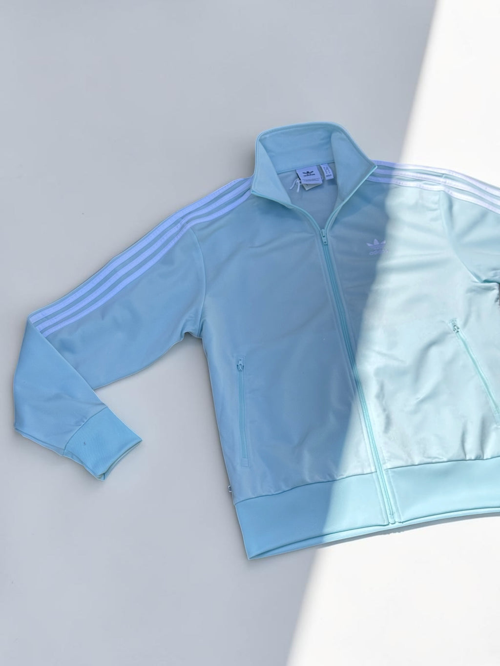 Veste de survêtement Adidas Originals Firebird – Bleu ciel – M – Mixte — vue principale
