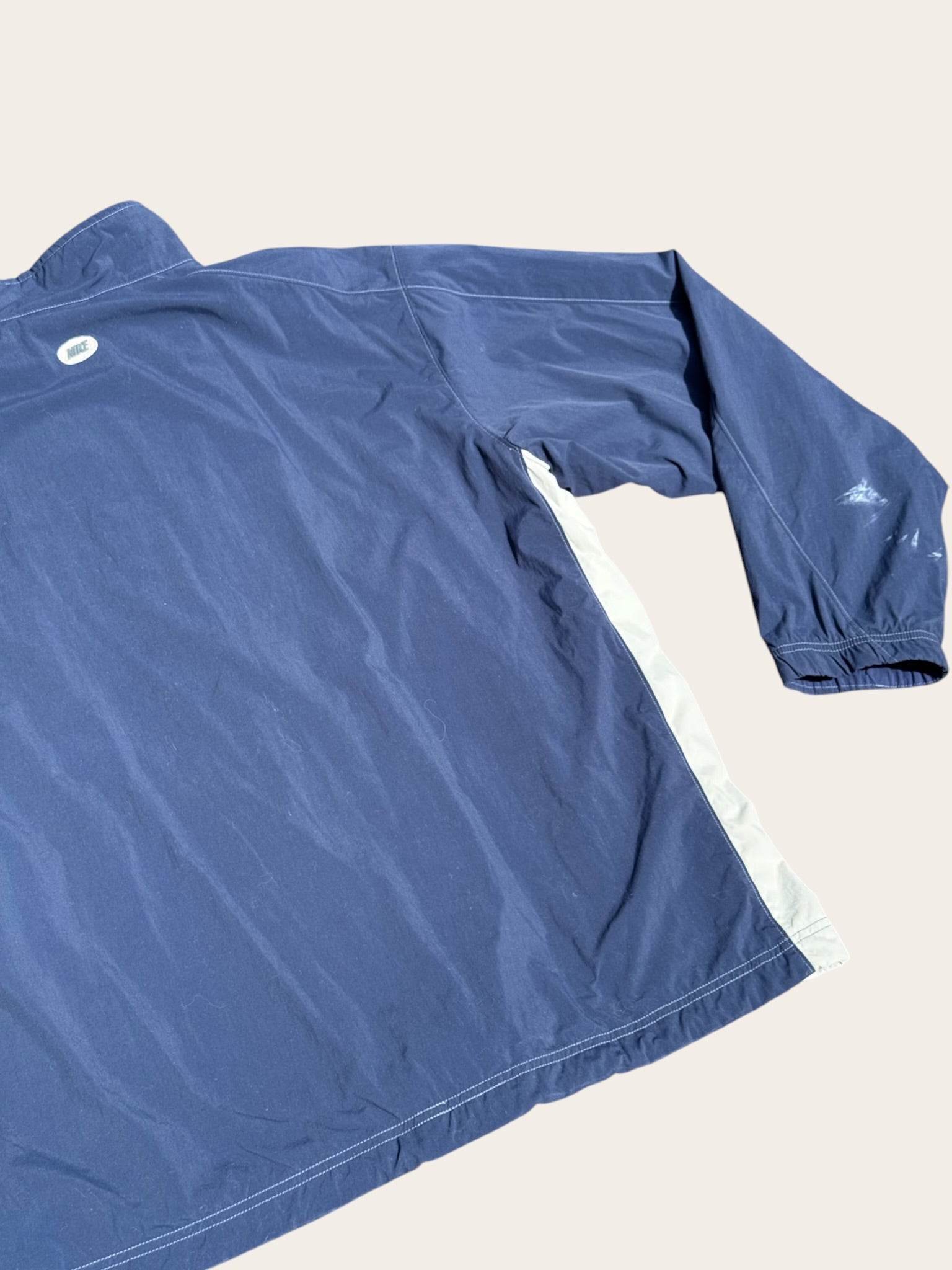 Veste Nike Vintage Homme XXL Bleu Marine Swoosh Brodé
