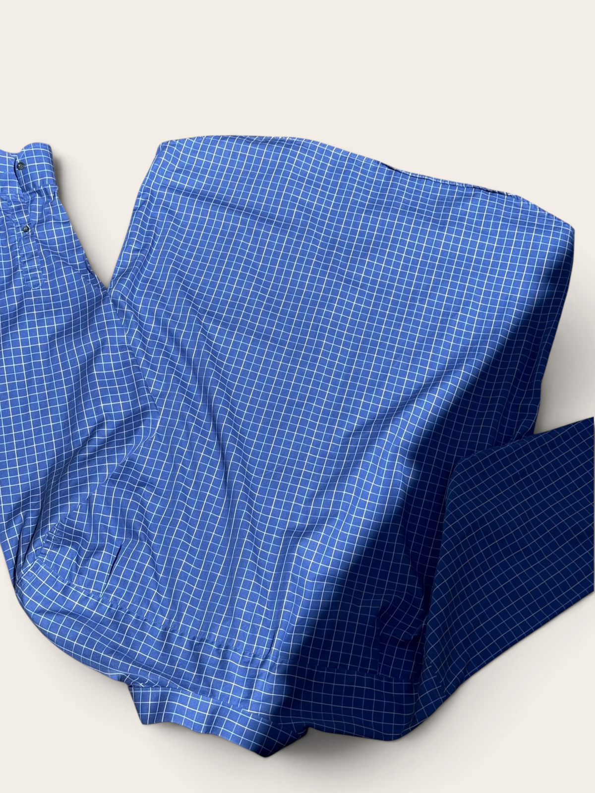 Pierre Cardin Checked Shirt – Blue – 16/41-4 – Men's