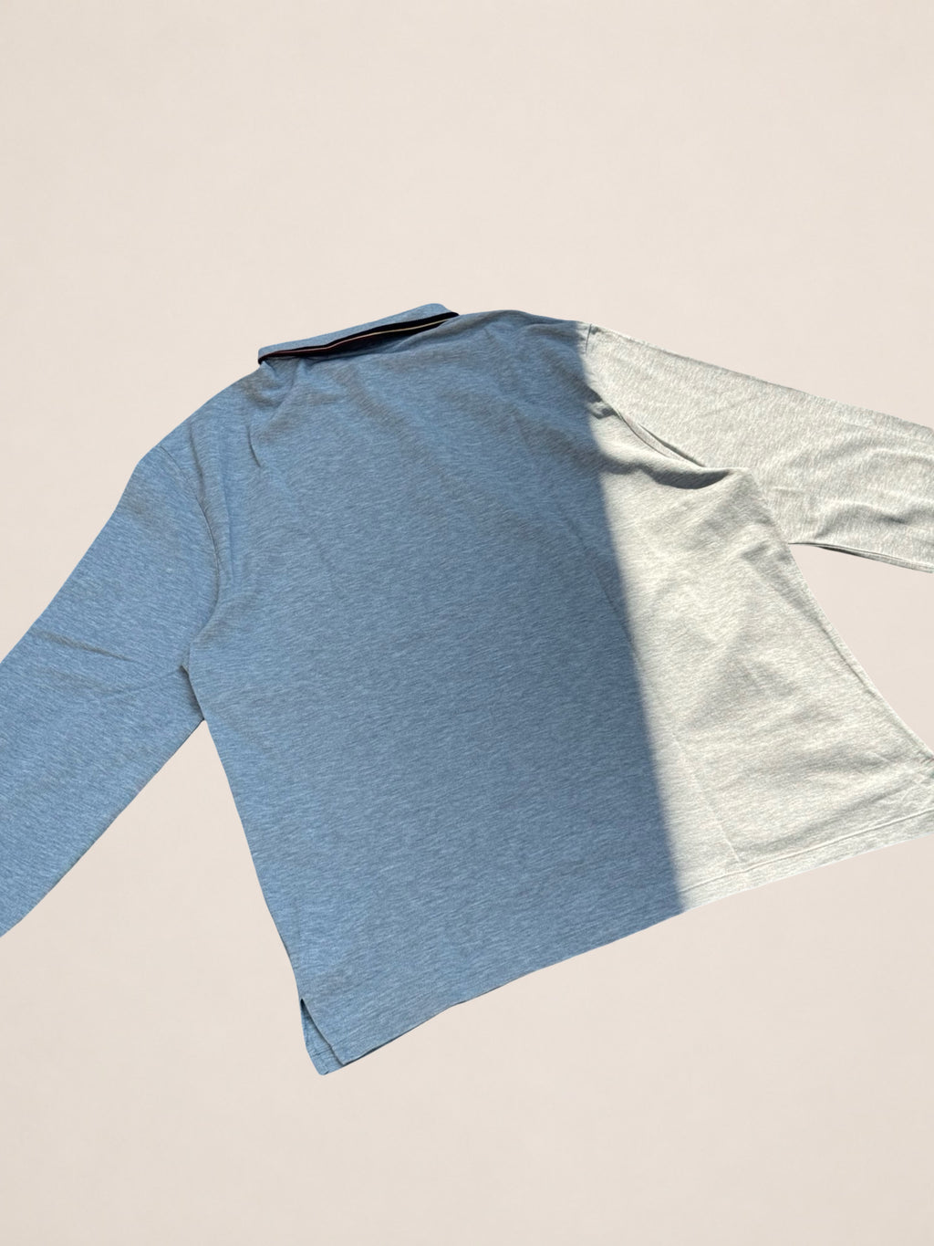 Polo Ralph Lauren manches longues – Gris – XXL – Homme — photo complémentaire 4