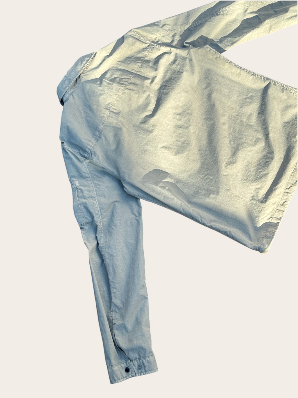 Surchemise C.P. Company Flat Nylon – Kaki – S – Mixte — photo complémentaire 4