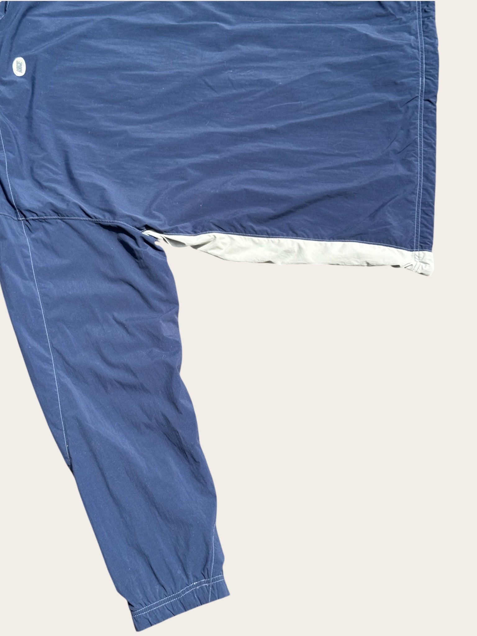 Veste Nike Vintage Homme XXL Bleu Marine Swoosh Brodé