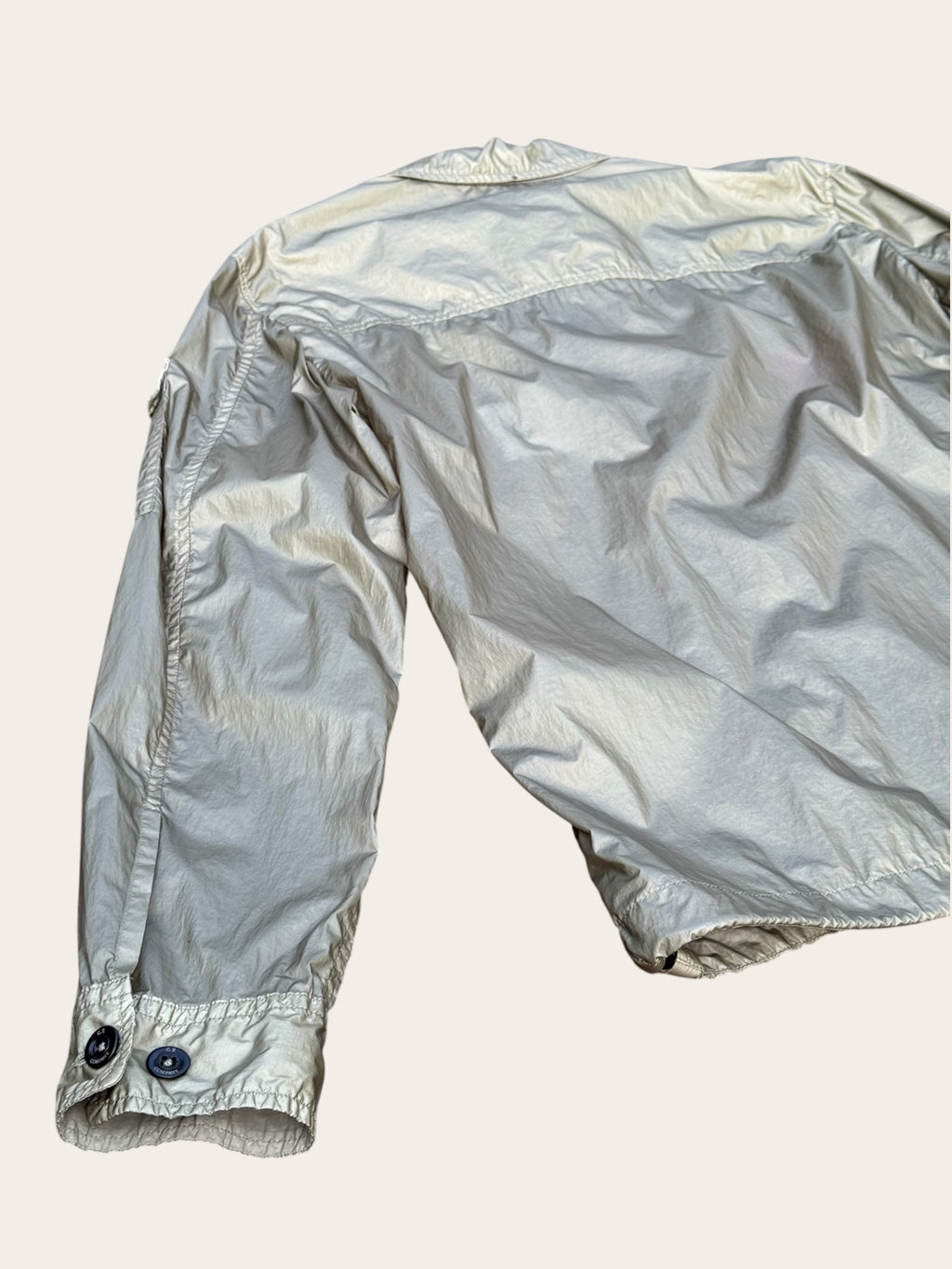 Surchemise C.P. Company CS II – Kaki métallisé – S – Homme — photo complémentaire 5