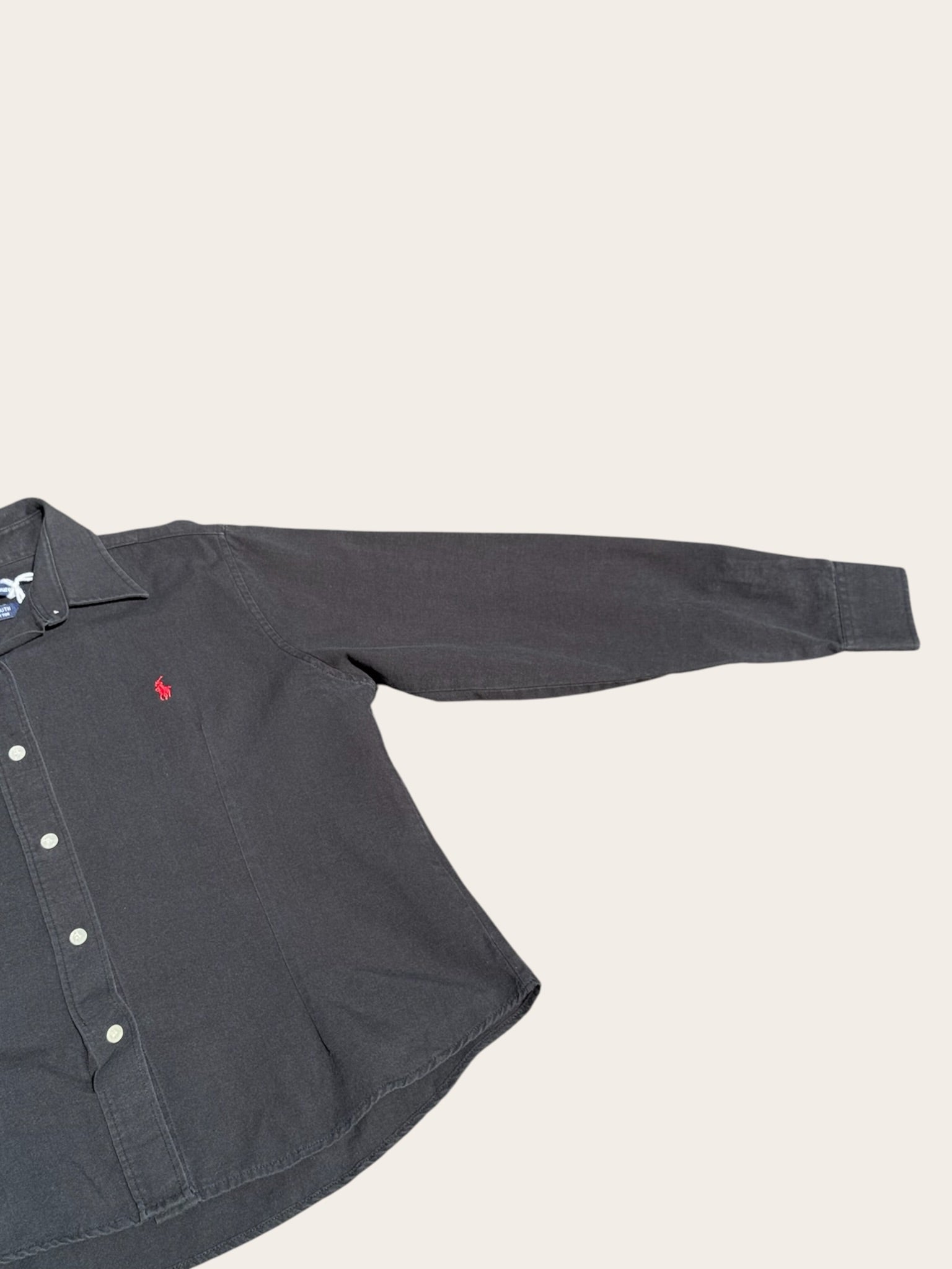 Chemise Polo Ralph Lauren Yarmouth Noire Femme Taille XL