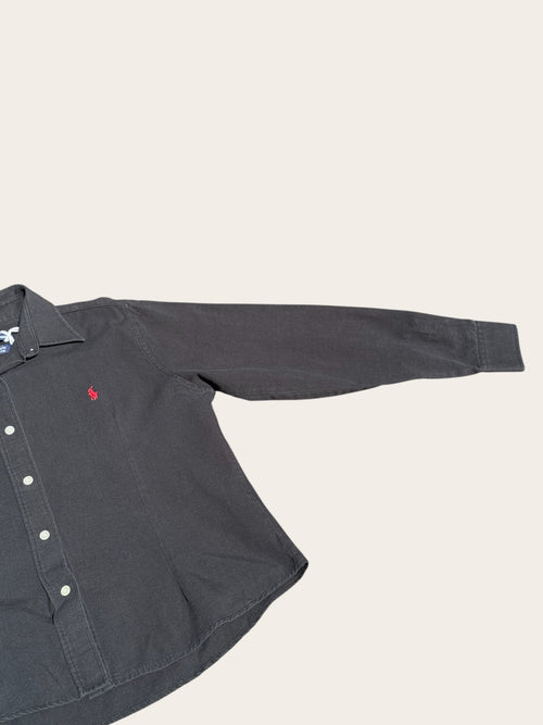 Chemise Polo Ralph Lauren Yarmouth Noire Femme Taille XL