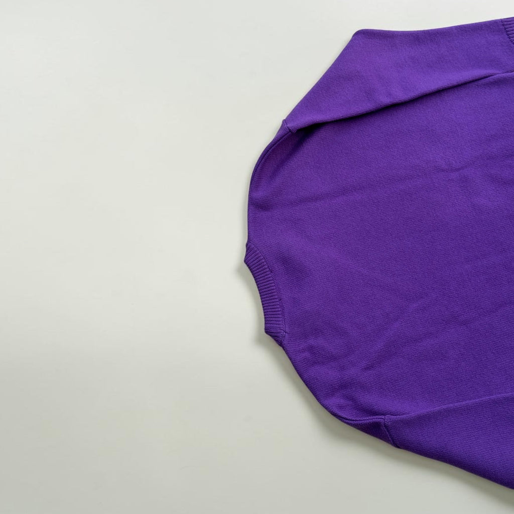 Pull Ami Paris en laine – Violet – M – Mixte — photo complémentaire 6