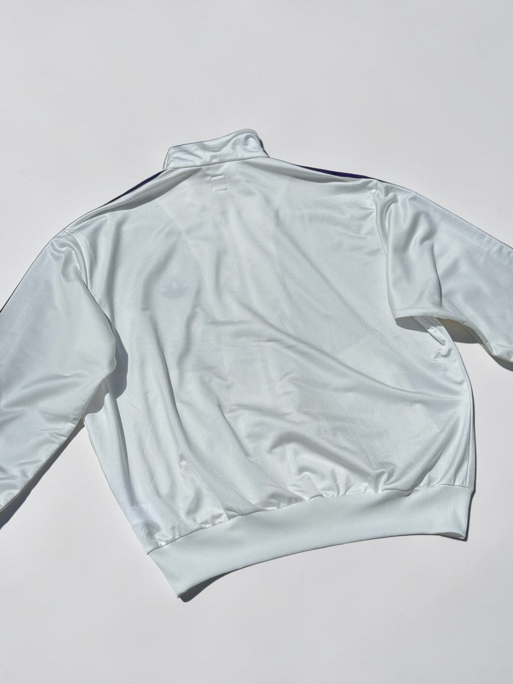 Veste de survêtement Adidas Originals – Blanche et violette – XL – Mixte — photo complémentaire 4