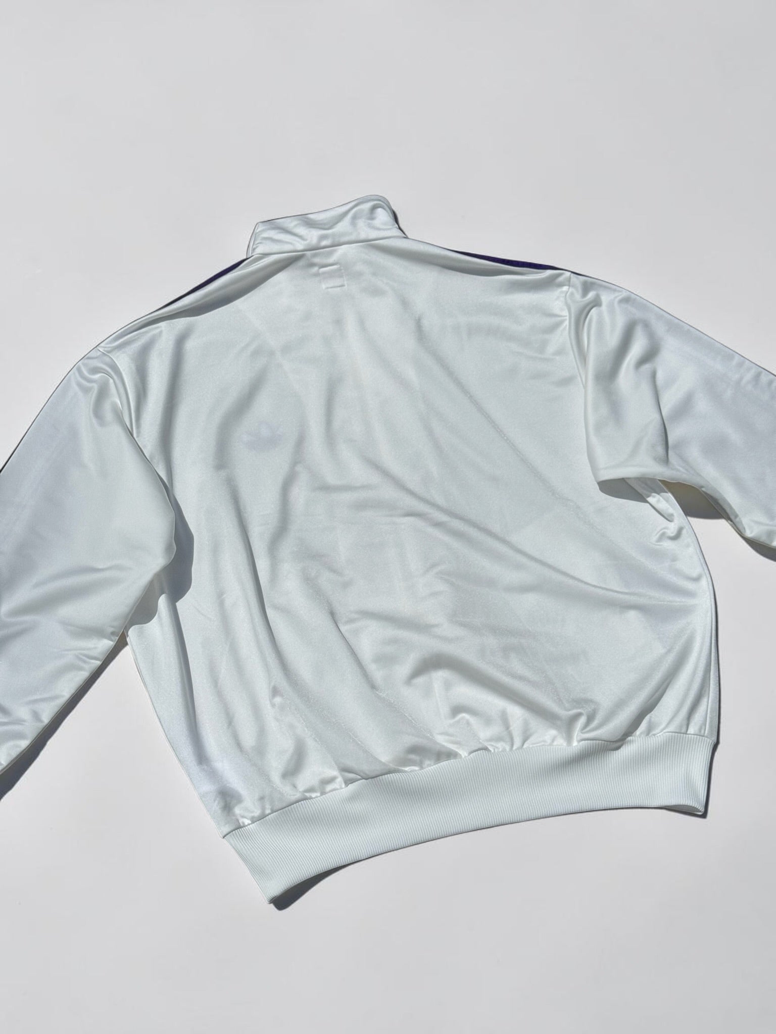 Veste Adidas Originals Blanche Bandes Violettes XL Mixte