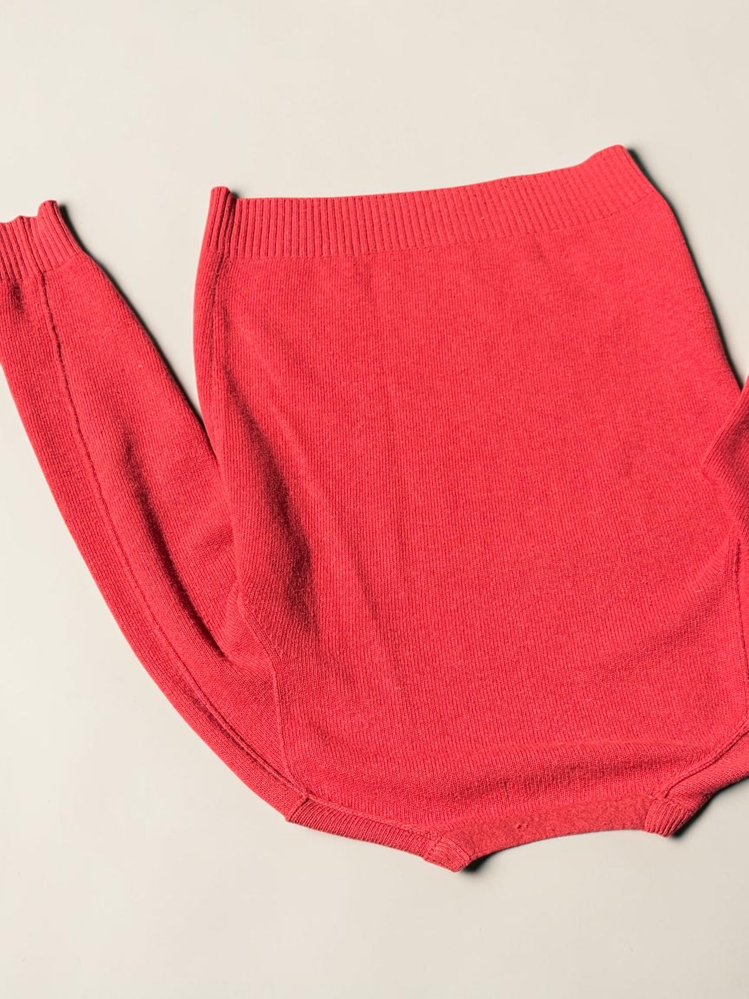Pull Stone Island Laine Rouge Homme Taille L