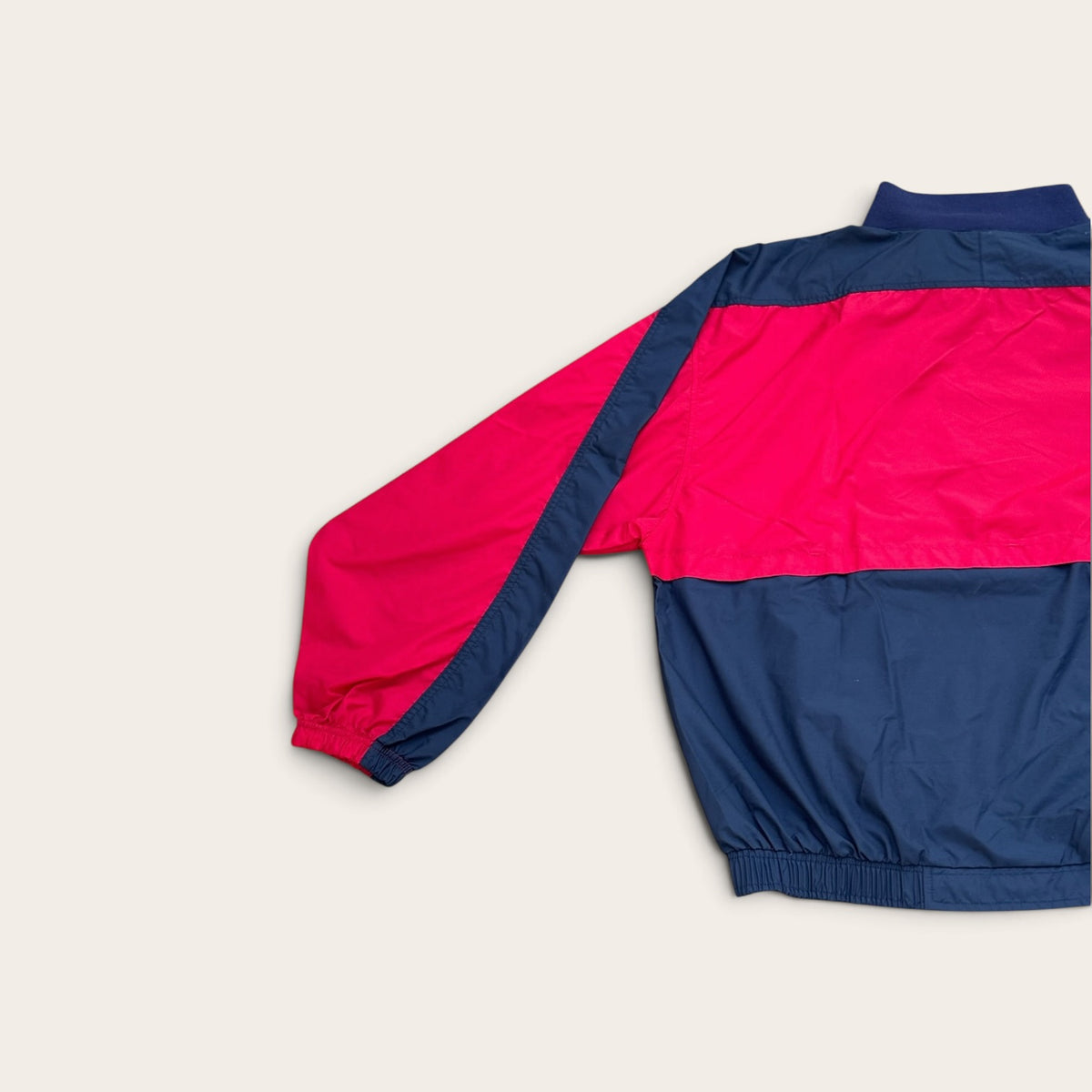 Reebok Anorak – Red and Navy – L – Unisex – Vintage
