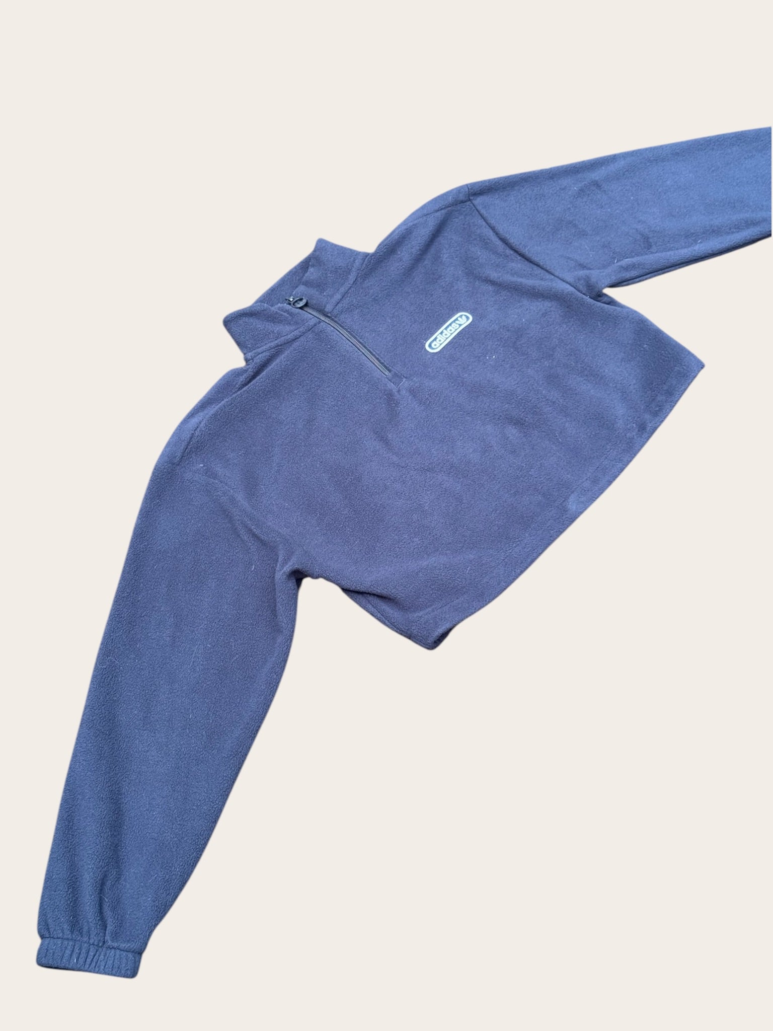 POLAIRE ADIDAS ATHLETIC LEAGUE VINTAGE Y2K BLEU MARINE S FEMME