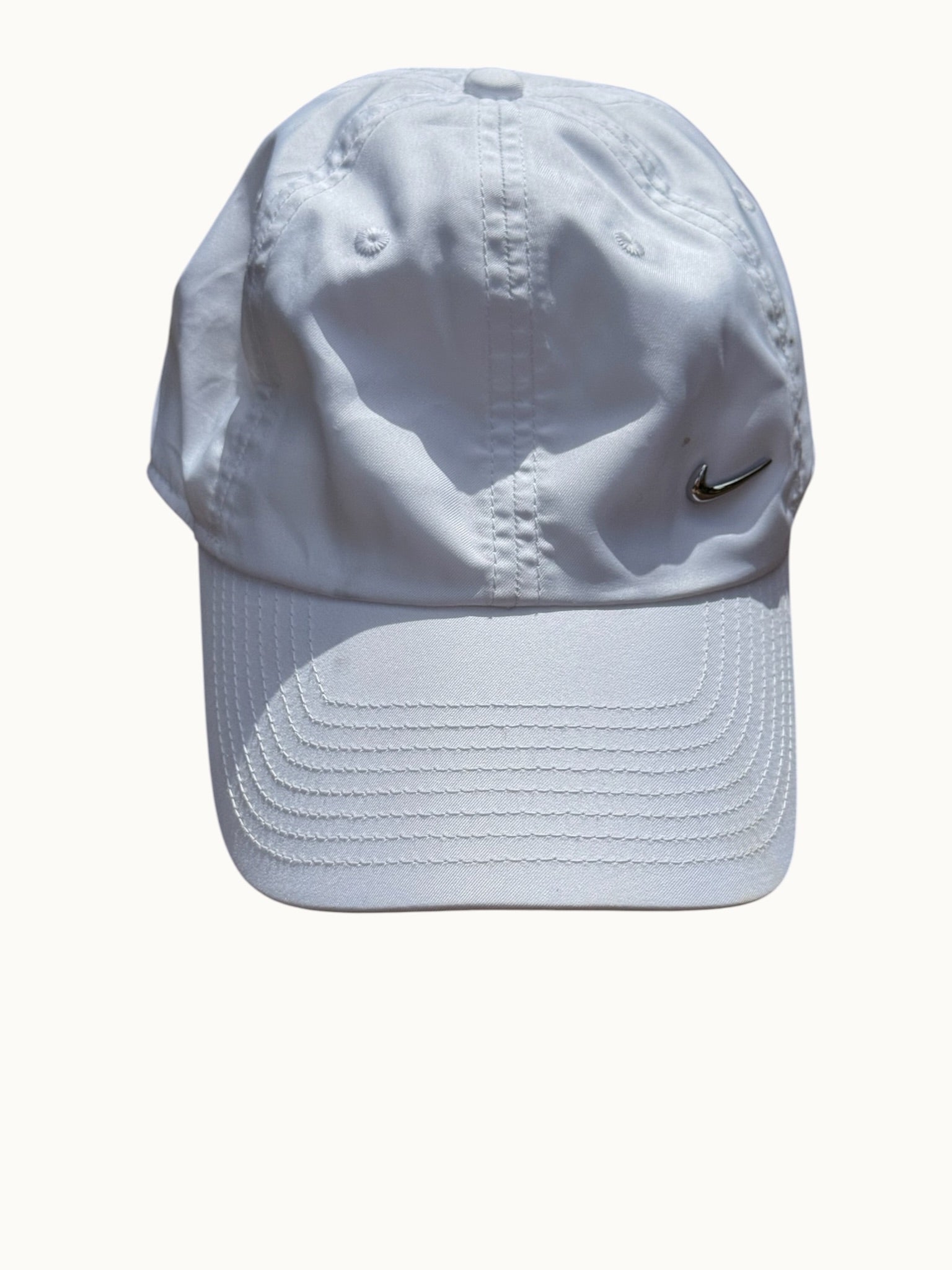 Nike Dri-FIT Cap Blanche S/M Mixte