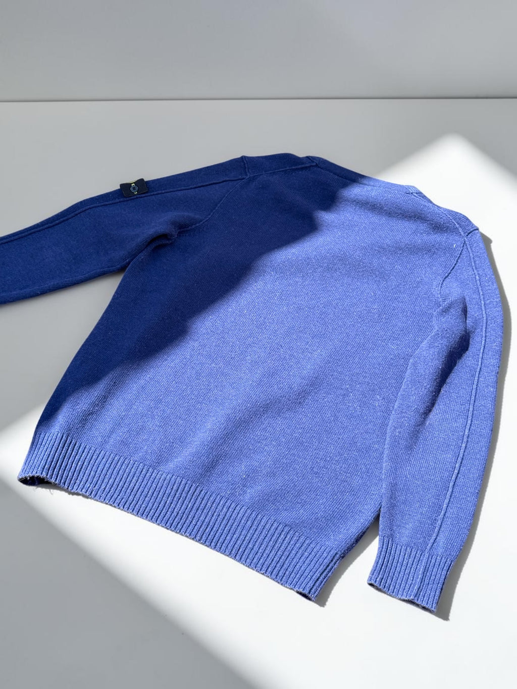 Pull Stone Island – Bleu marine – XXL – Mixte — photo complémentaire 4
