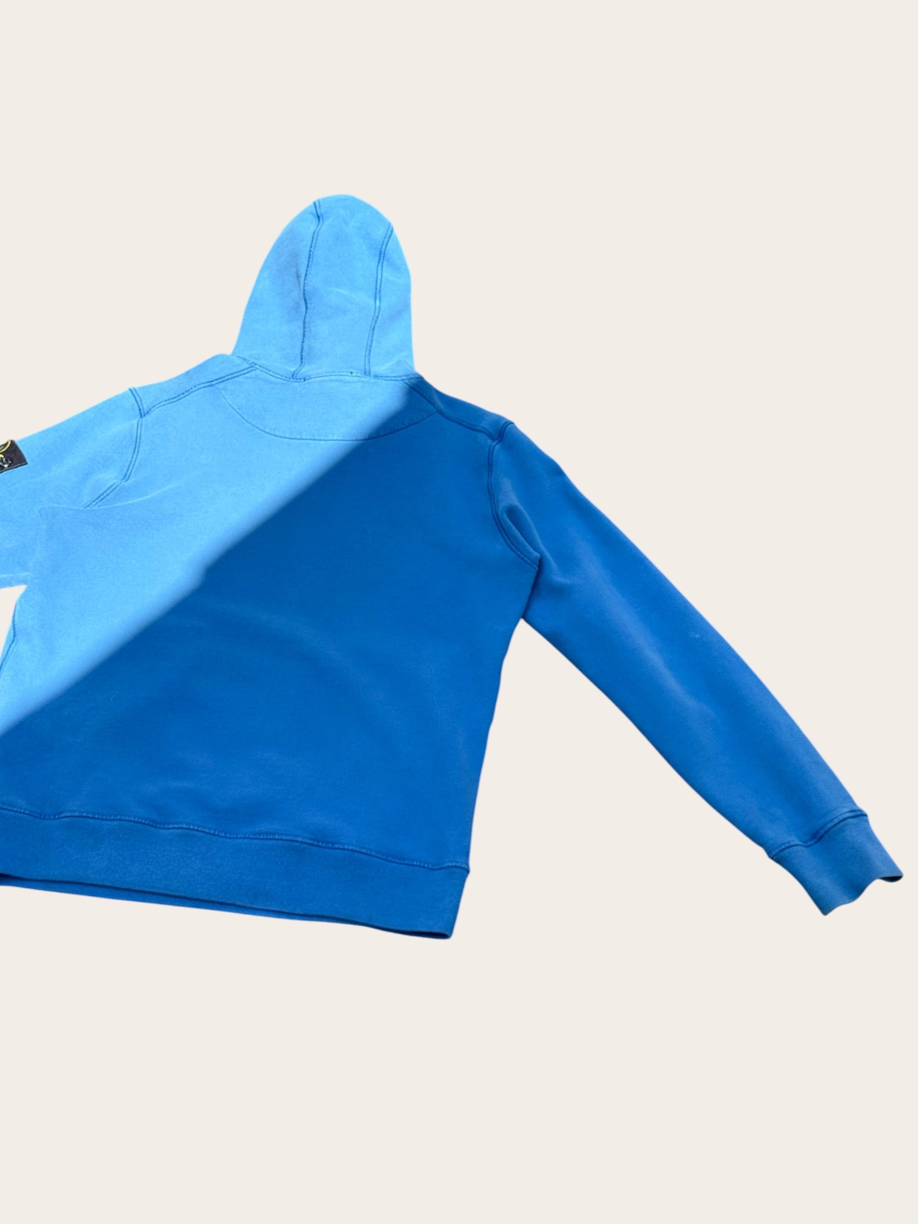 Sweat à capuche Stone Island – Bleu – M – Mixte — photo complémentaire 4