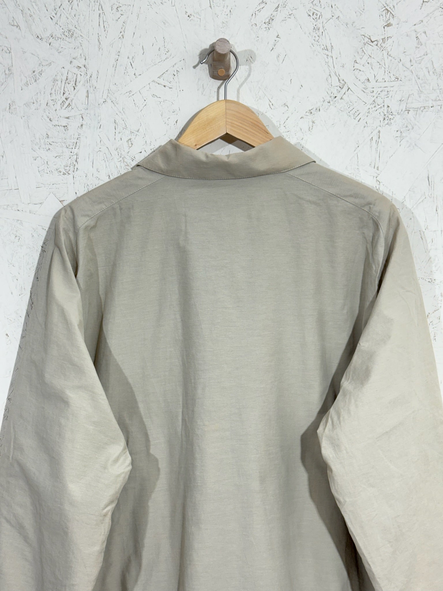 Veste Lacoste Beige Harrington Zip - L – vintage - Mixte